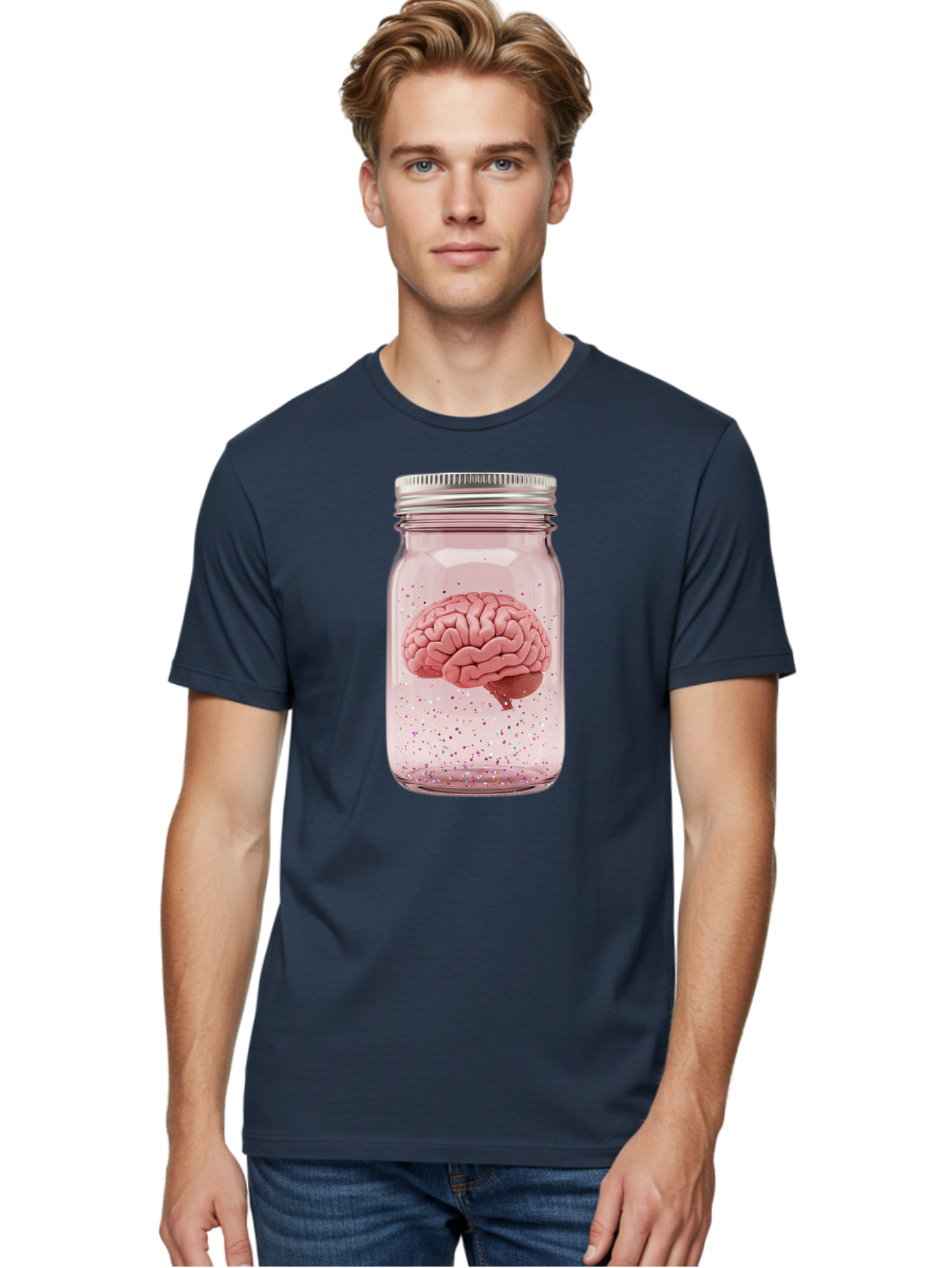 Brain-In-A-Jar Men'S Graphic Tee, 100% Cotton, Comfortable Casual Summer Wear, Machine Washable, Vintage Camera, Old Camera, Antique Camera, Black Camera, Classic Photography, Photography Equipment, Nostalgic Device, Film Camera, Camera Art Bal871