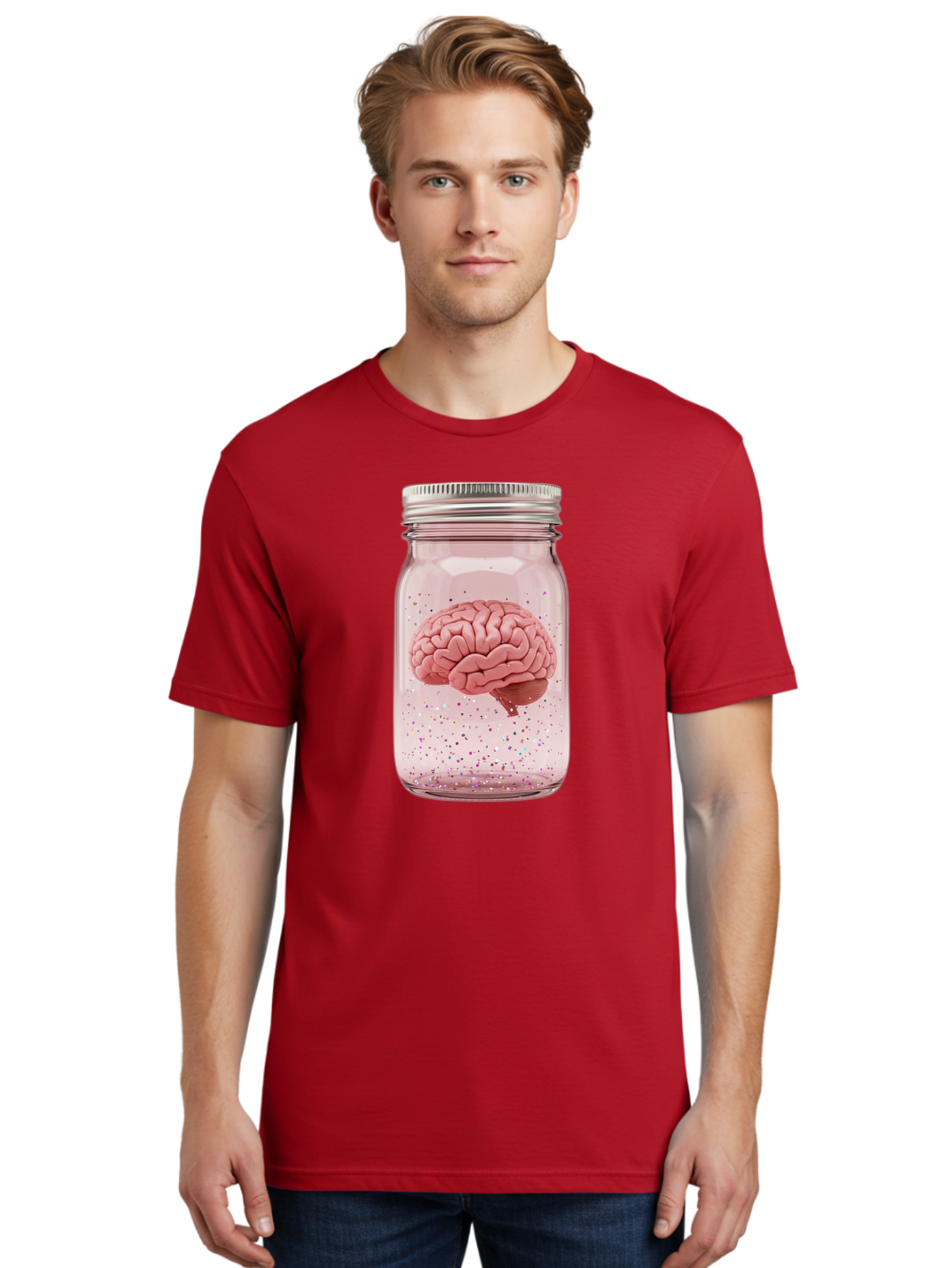 Brain-In-A-Jar Men'S Graphic Tee, 100% Cotton, Comfortable Casual Summer Wear, Machine Washable, Vintage Camera, Old Camera, Antique Camera, Black Camera, Classic Photography, Photography Equipment, Nostalgic Device, Film Camera, Camera Art Bal871