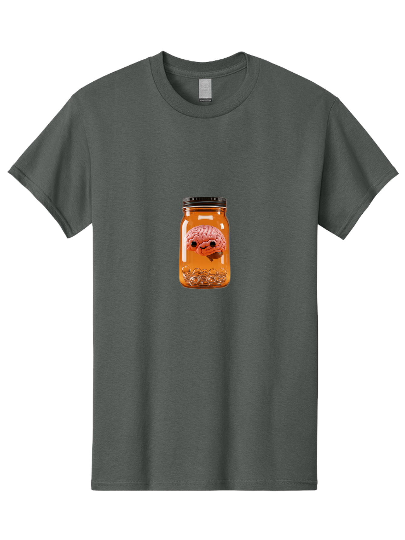 Brain-In-Jar-2 Men'S Graphic Tee, 100% Cotton, Comfortable Casual Summer Wear, Machine Washable, Vintage Camera, Old Camera, Antique Camera, Black Camera, Classic Photography, Photography Equipment, Nostalgic Device, Film Camera, Camera Art Bal873