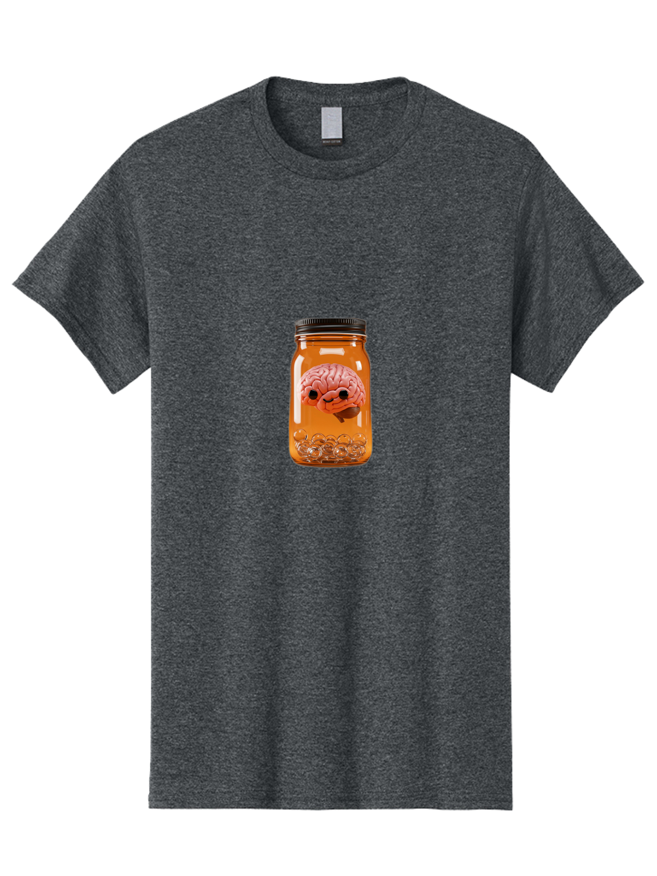 Brain-In-Jar-2 Men'S Graphic Tee, 100% Cotton, Comfortable Casual Summer Wear, Machine Washable, Vintage Camera, Old Camera, Antique Camera, Black Camera, Classic Photography, Photography Equipment, Nostalgic Device, Film Camera, Camera Art Bal873