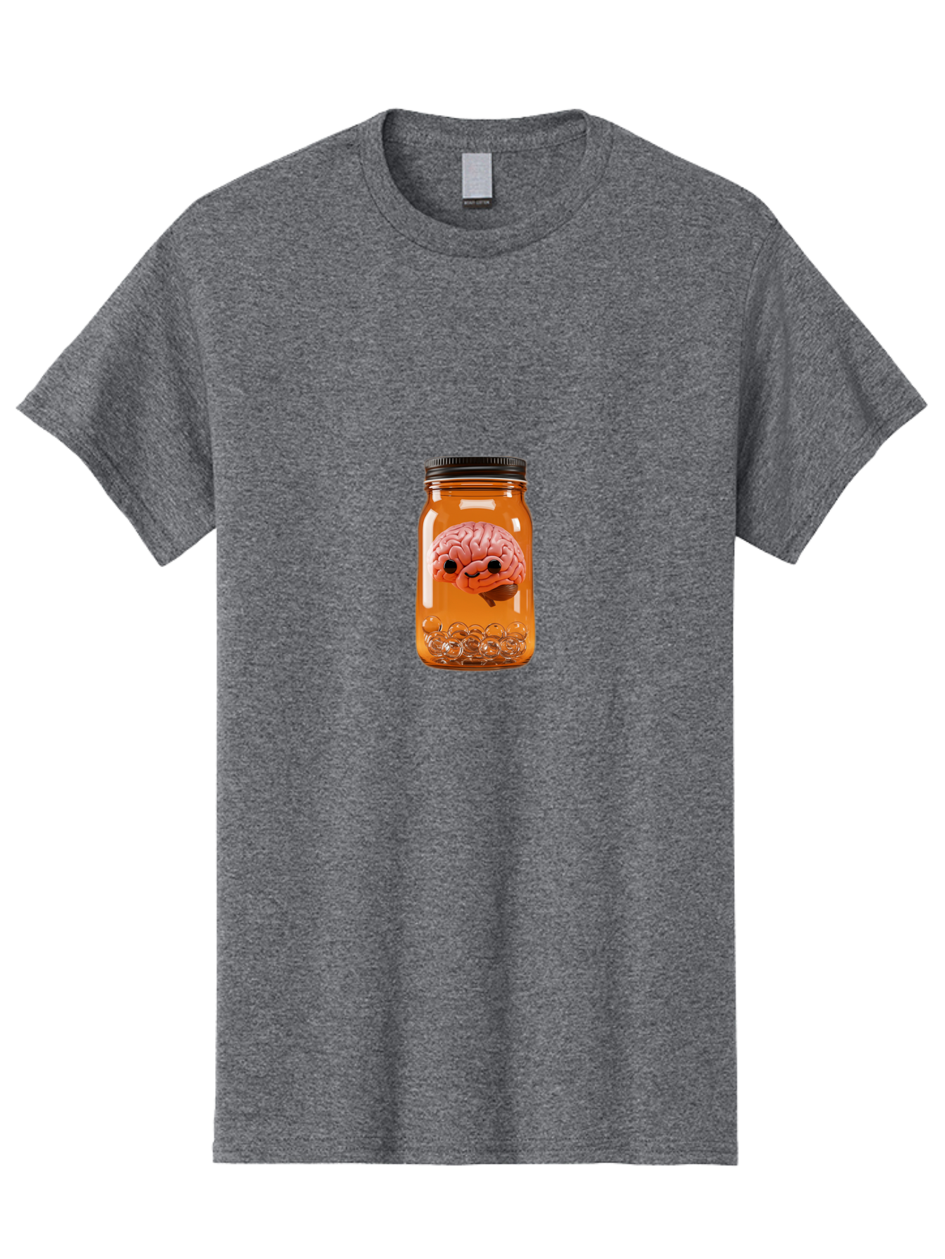 Brain-In-Jar-2 Men'S Graphic Tee, 100% Cotton, Comfortable Casual Summer Wear, Machine Washable, Vintage Camera, Old Camera, Antique Camera, Black Camera, Classic Photography, Photography Equipment, Nostalgic Device, Film Camera, Camera Art Bal873