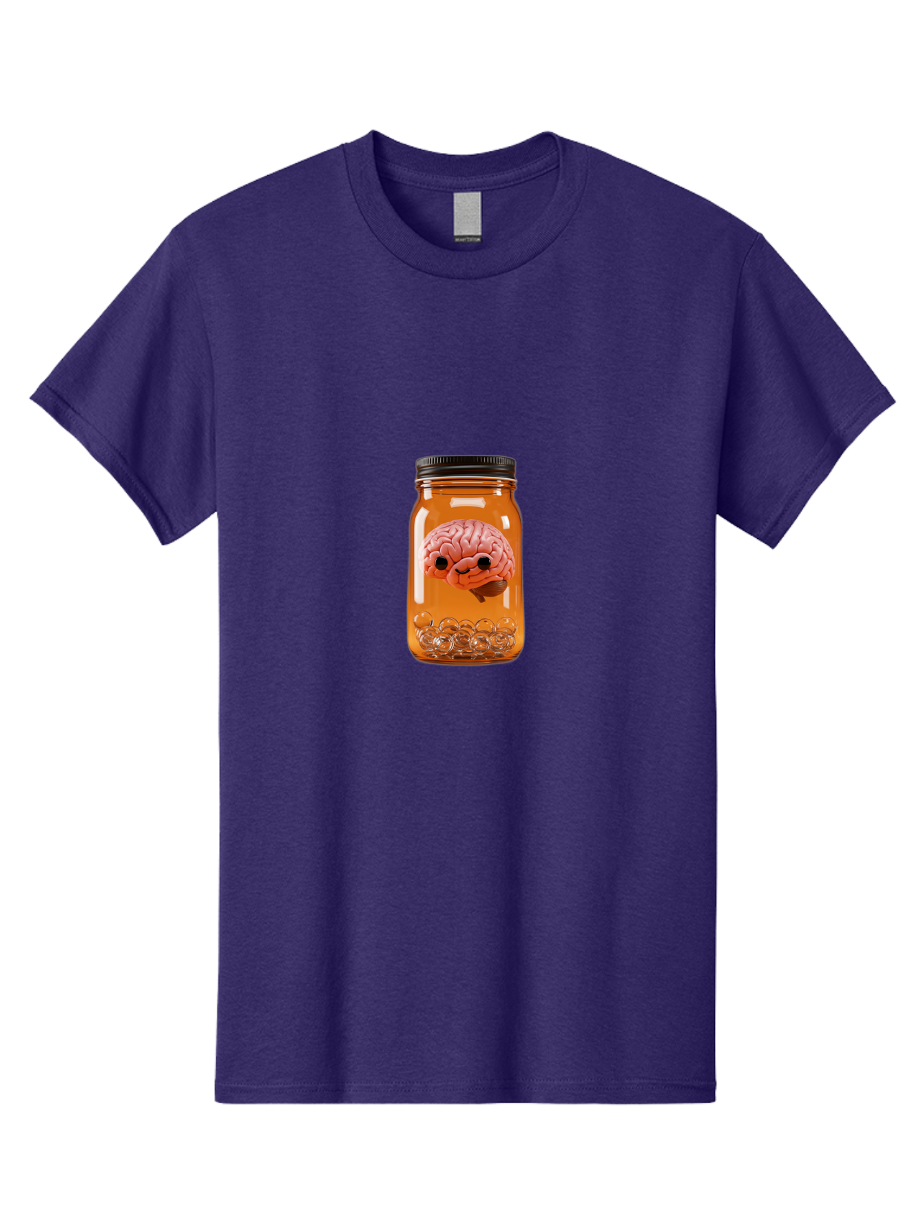 Brain-In-Jar-2 Men'S Graphic Tee, 100% Cotton, Comfortable Casual Summer Wear, Machine Washable, Vintage Camera, Old Camera, Antique Camera, Black Camera, Classic Photography, Photography Equipment, Nostalgic Device, Film Camera, Camera Art Bal873