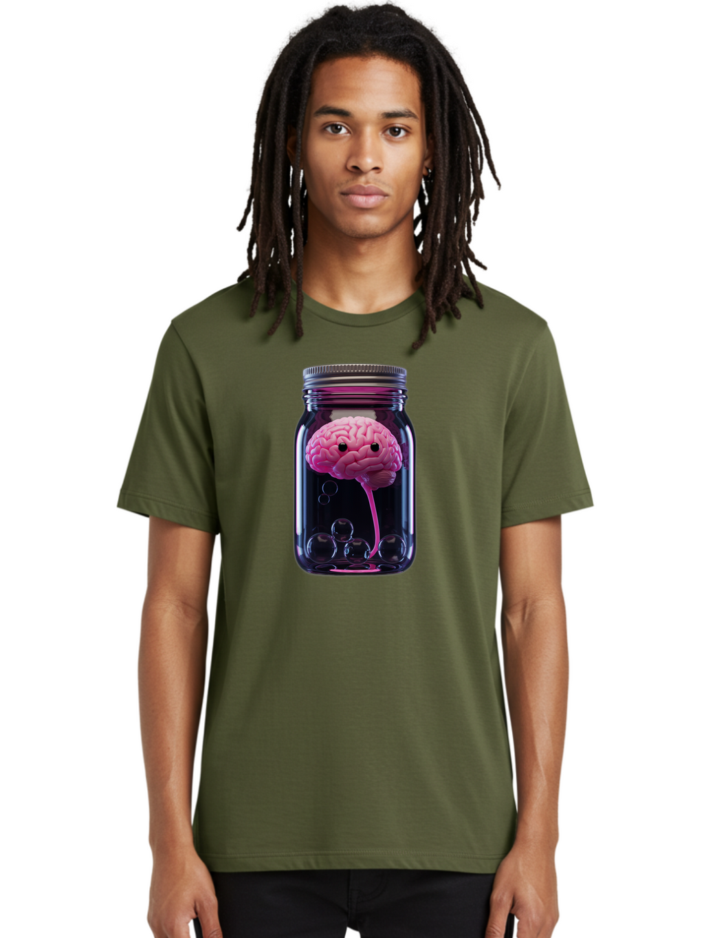 Brain-In-Jar Men'S Graphic Tee, 100% Cotton, Comfortable Casual Summer Wear, Machine Washable, Vintage Camera, Old Camera, Antique Camera, Black Camera, Classic Photography, Photography Equipment, Nostalgic Device, Film Camera, Camera Art Bal874