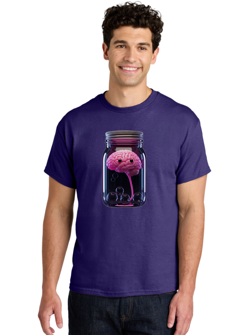 Brain-In-Jar Men'S Graphic Tee, 100% Cotton, Comfortable Casual Summer Wear, Machine Washable, Vintage Camera, Old Camera, Antique Camera, Black Camera, Classic Photography, Photography Equipment, Nostalgic Device, Film Camera, Camera Art Bal874