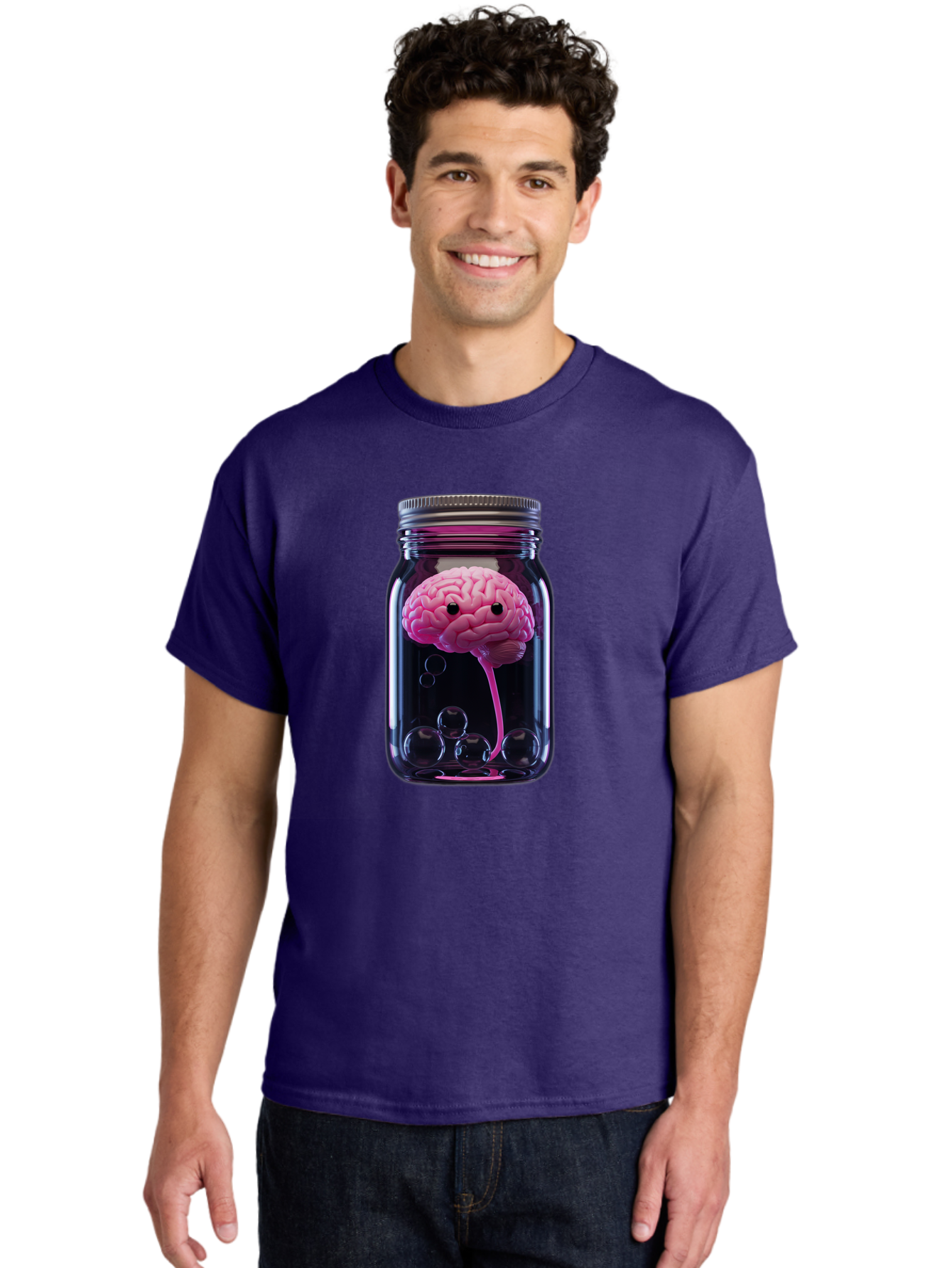 Brain-In-Jar Men'S Graphic Tee, 100% Cotton, Comfortable Casual Summer Wear, Machine Washable, Vintage Camera, Old Camera, Antique Camera, Black Camera, Classic Photography, Photography Equipment, Nostalgic Device, Film Camera, Camera Art Bal874