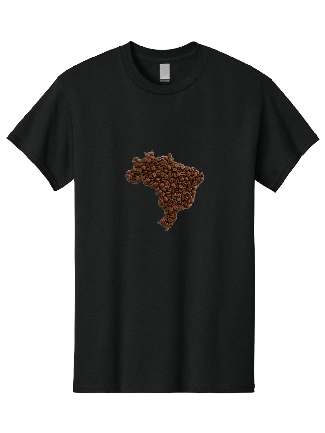 Brazil-Coffee-Beans Men'S Graphic Tee, 100% Cotton, Comfortable Casual Summer Wear, Machine Washable, Vintage Camera, Old Camera, Antique Camera, Black Camera, Classic Photography, Photography Equipment, Nostalgic Device, Film Camera, Bal876
