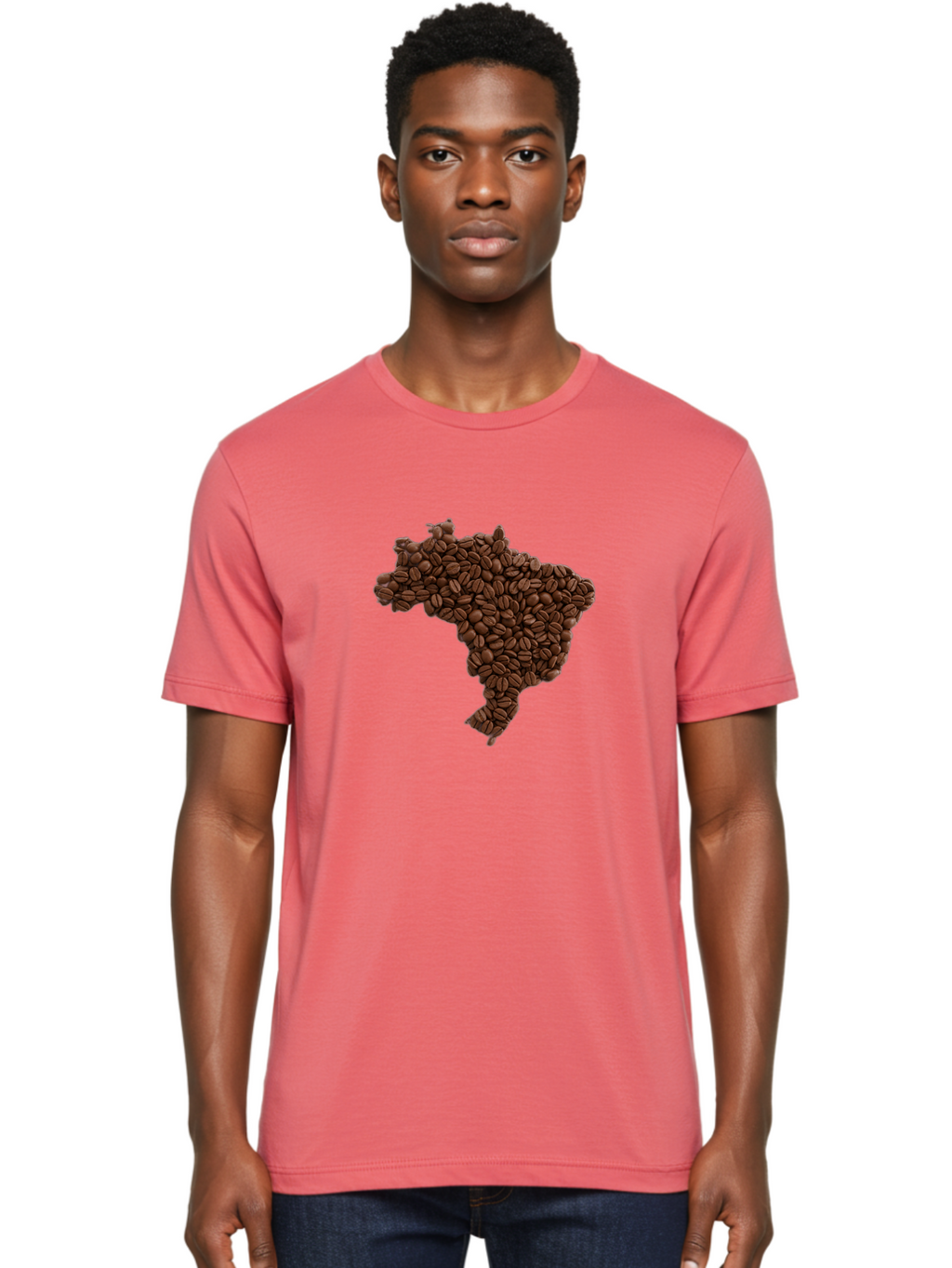Brazil-Coffee-Beans Men'S Graphic Tee, 100% Cotton, Comfortable Casual Summer Wear, Machine Washable, Vintage Camera, Old Camera, Antique Camera, Black Camera, Classic Photography, Photography Equipment, Nostalgic Device, Film Camera, Bal876