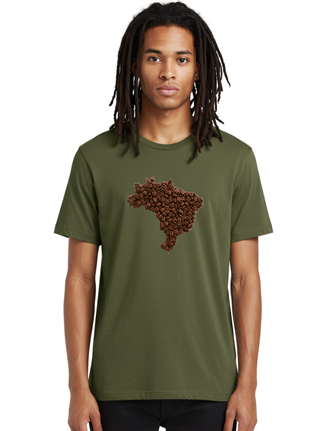 Brazil-Coffee-Beans Men'S Graphic Tee, 100% Cotton, Comfortable Casual Summer Wear, Machine Washable, Vintage Camera, Old Camera, Antique Camera, Black Camera, Classic Photography, Photography Equipment, Nostalgic Device, Film Camera, Bal876