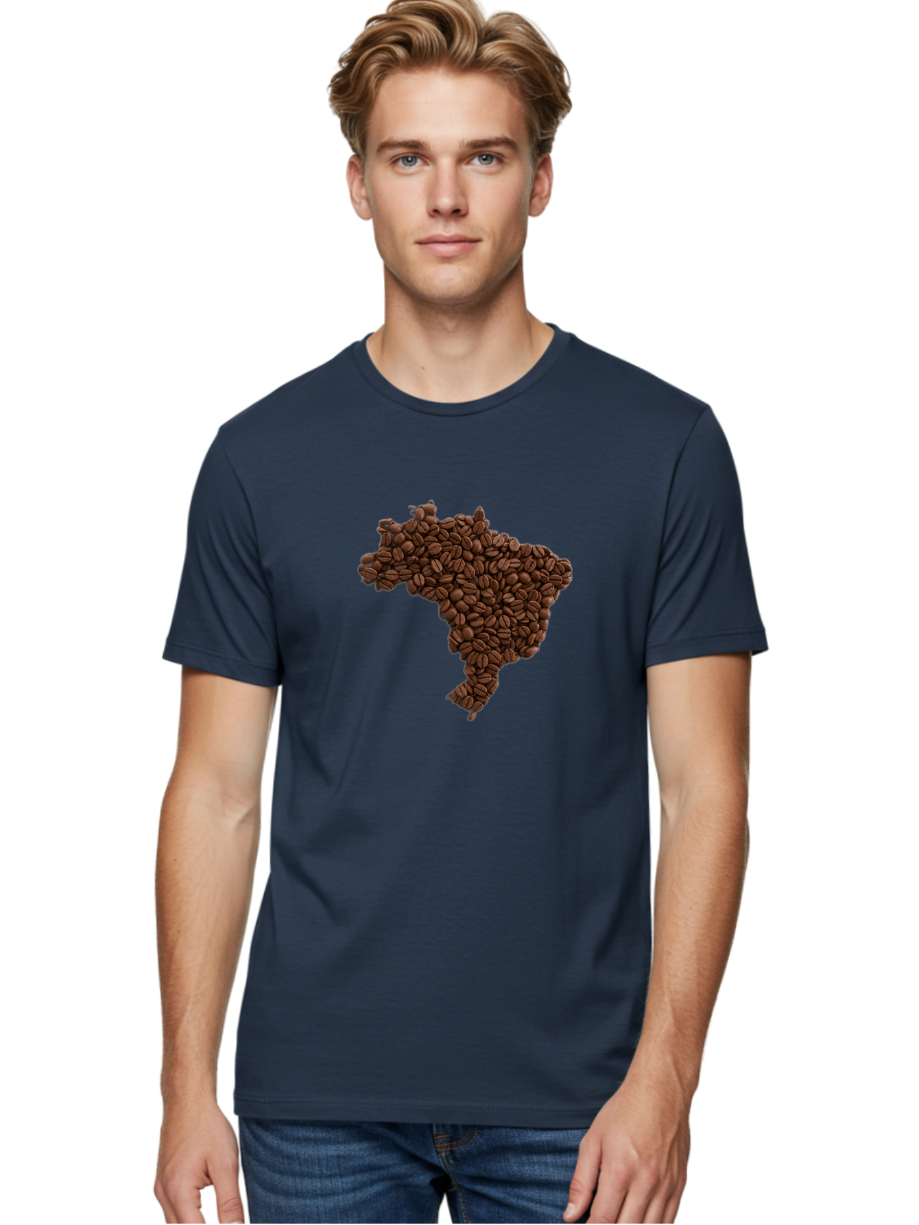 Brazil-Coffee-Beans Men'S Graphic Tee, 100% Cotton, Comfortable Casual Summer Wear, Machine Washable, Vintage Camera, Old Camera, Antique Camera, Black Camera, Classic Photography, Photography Equipment, Nostalgic Device, Film Camera, Bal876
