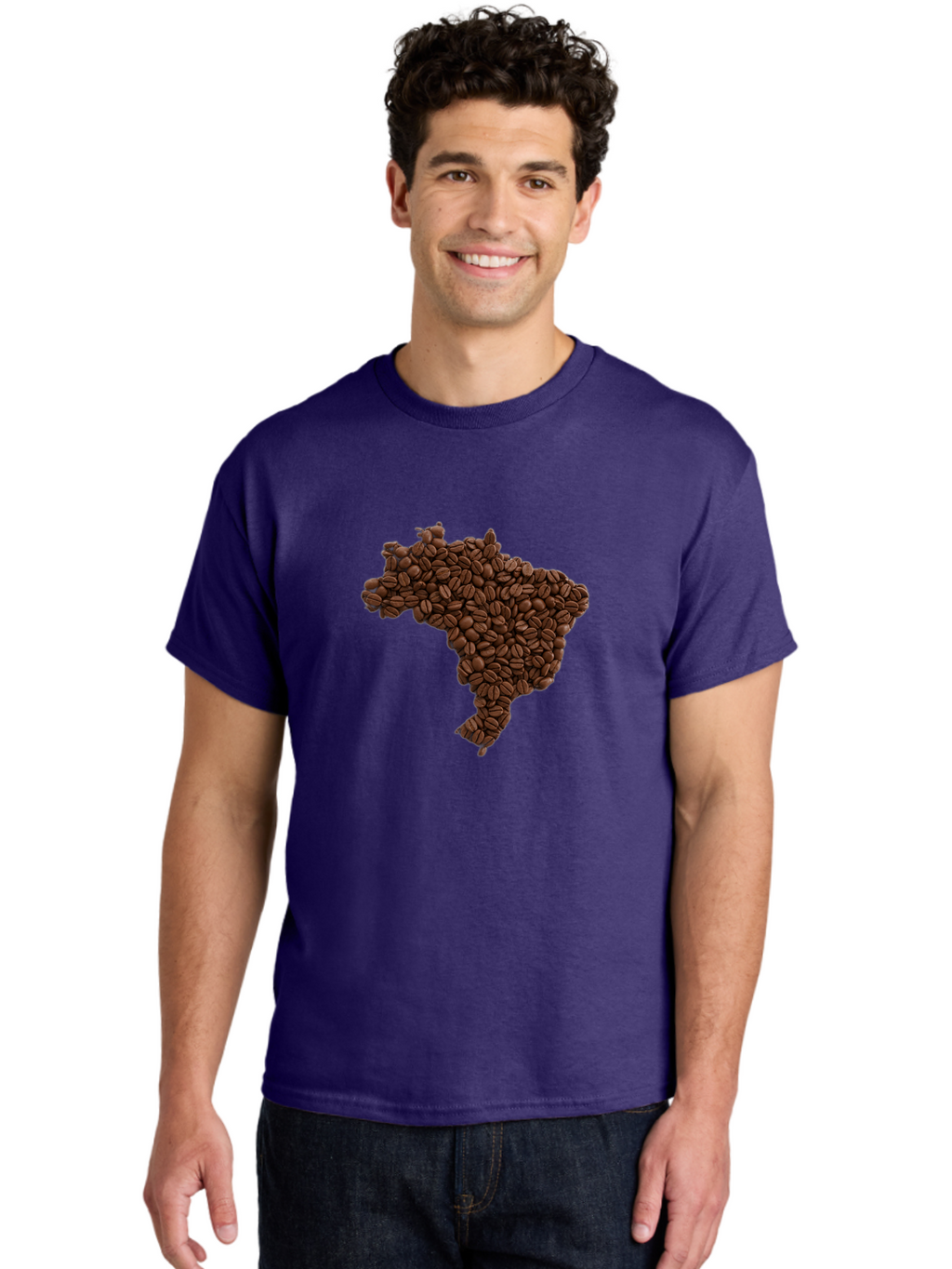 Brazil-Coffee-Beans Men'S Graphic Tee, 100% Cotton, Comfortable Casual Summer Wear, Machine Washable, Vintage Camera, Old Camera, Antique Camera, Black Camera, Classic Photography, Photography Equipment, Nostalgic Device, Film Camera, Bal876