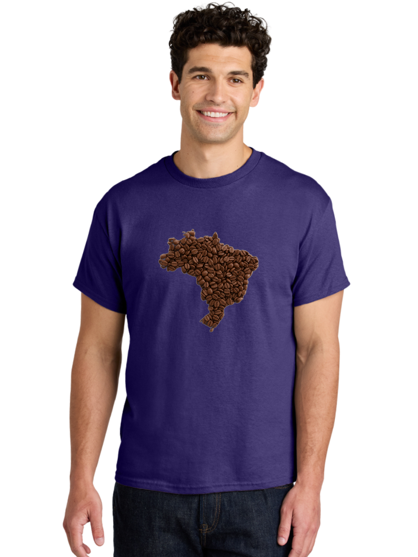 Brazil-Coffee-Beans Men'S Graphic Tee, 100% Cotton, Comfortable Casual Summer Wear, Machine Washable, Vintage Camera, Old Camera, Antique Camera, Black Camera, Classic Photography, Photography Equipment, Nostalgic Device, Film Camera, Bal876