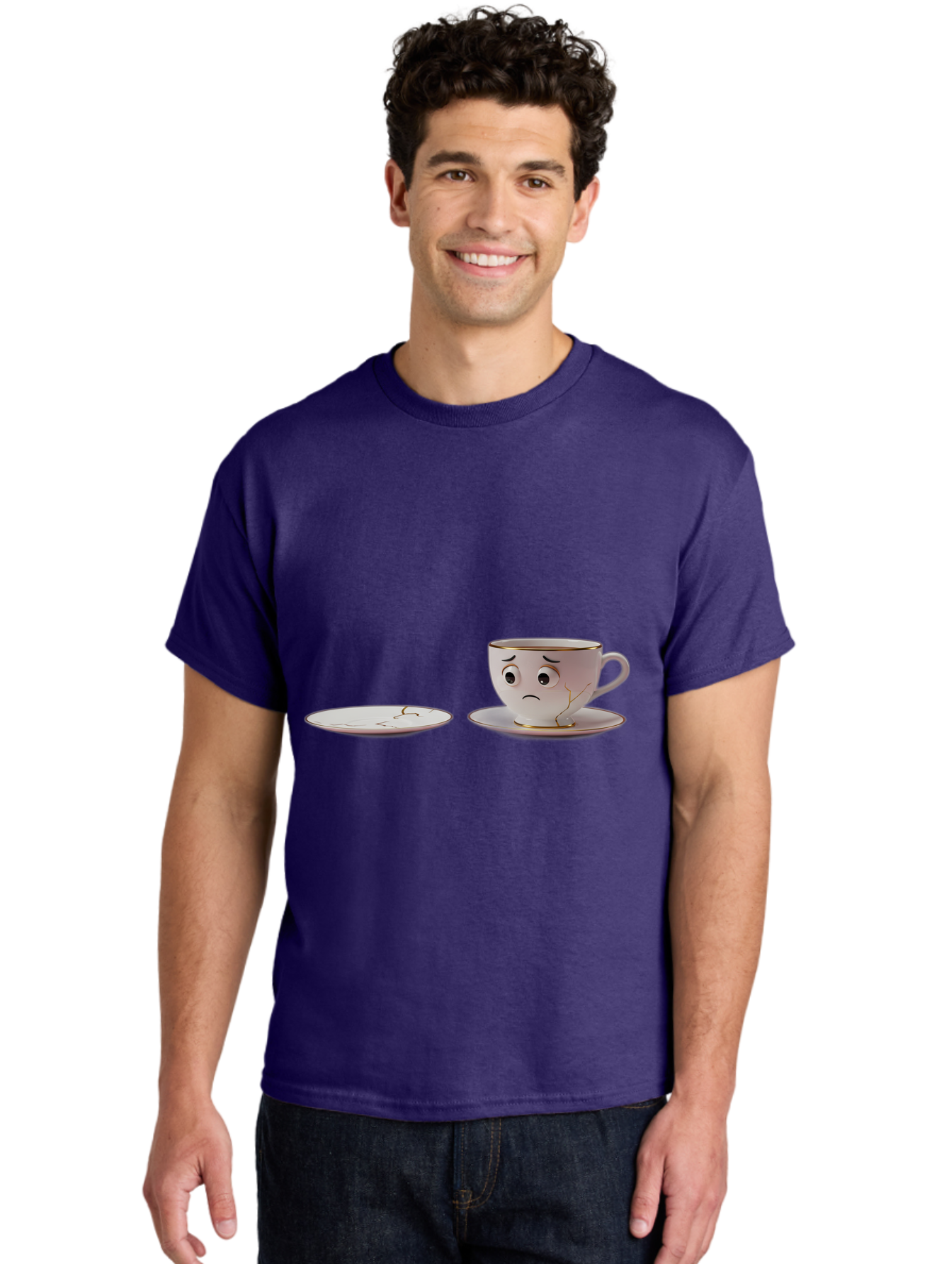 Broken-Cup Men'S Graphic Tee, 100% Cotton, Comfortable Casual Summer Wear, Machine Washable, Vintage Camera, Old Camera, Antique Camera, Black Camera, Classic Photography, Photography Equipment, Nostalgic Device, Film Camera, Camera Art Bal879