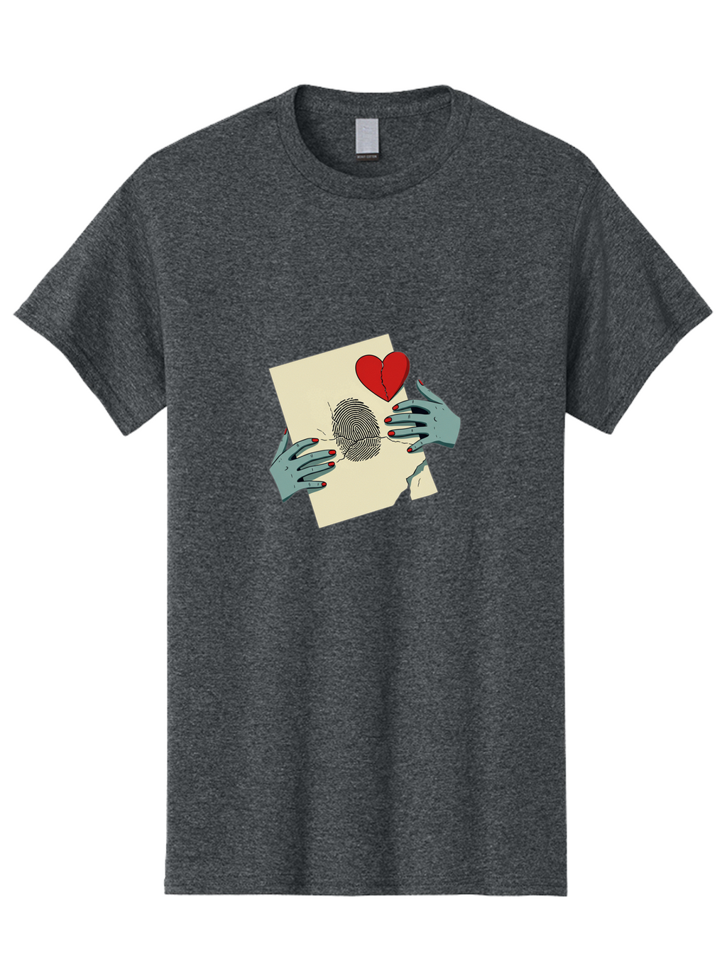 Broken-Heart-Fingerprint Men'S Graphic Tee, 100% Cotton, Comfortable Casual Summer Wear, Machine Washable, Vintage Camera, Old Camera, Antique Camera, Black Camera, Classic Photography, Photography Equipment, Nostalgic Device, Film Camera, Bal880
