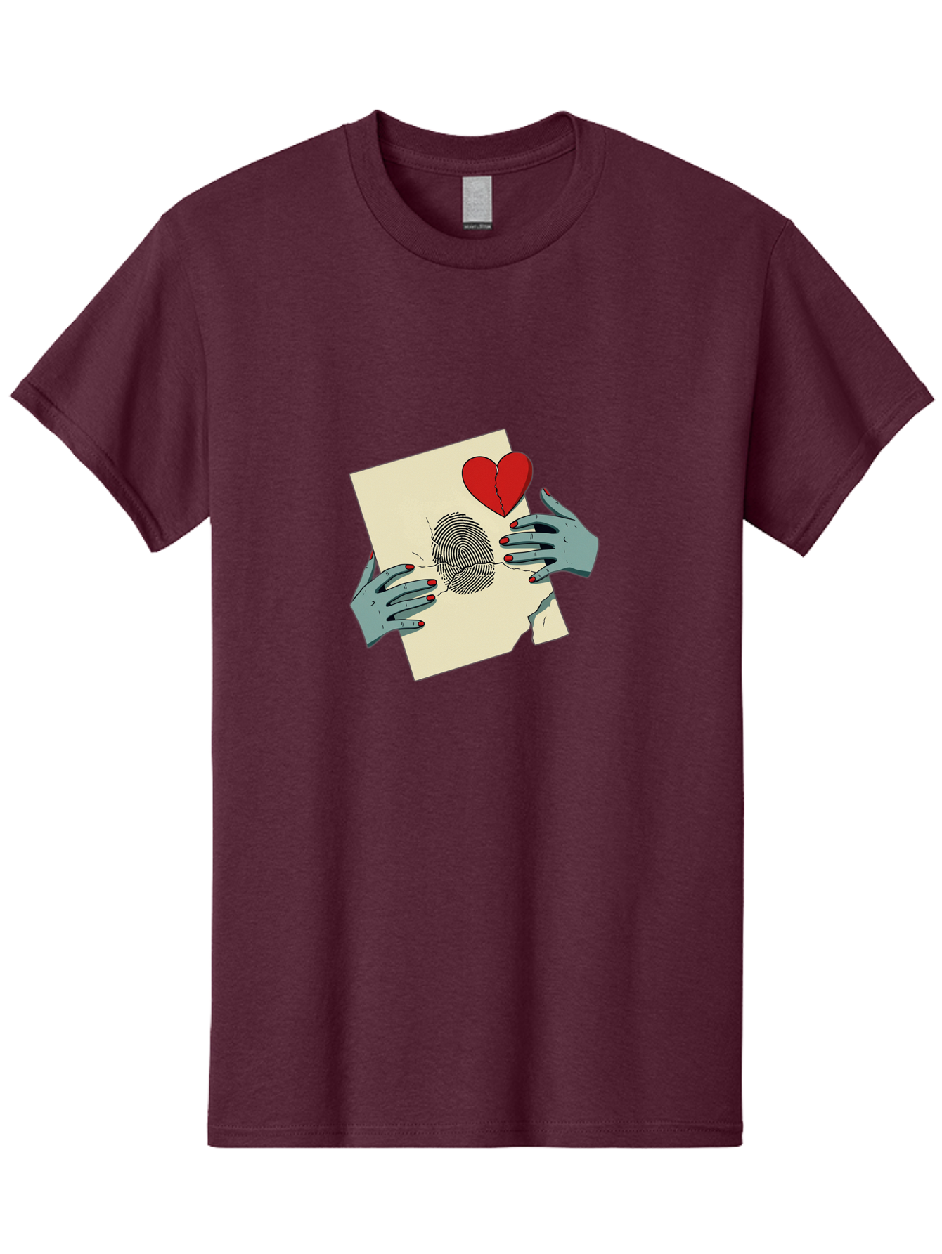 Broken-Heart-Fingerprint Men'S Graphic Tee, 100% Cotton, Comfortable Casual Summer Wear, Machine Washable, Vintage Camera, Old Camera, Antique Camera, Black Camera, Classic Photography, Photography Equipment, Nostalgic Device, Film Camera, Bal880