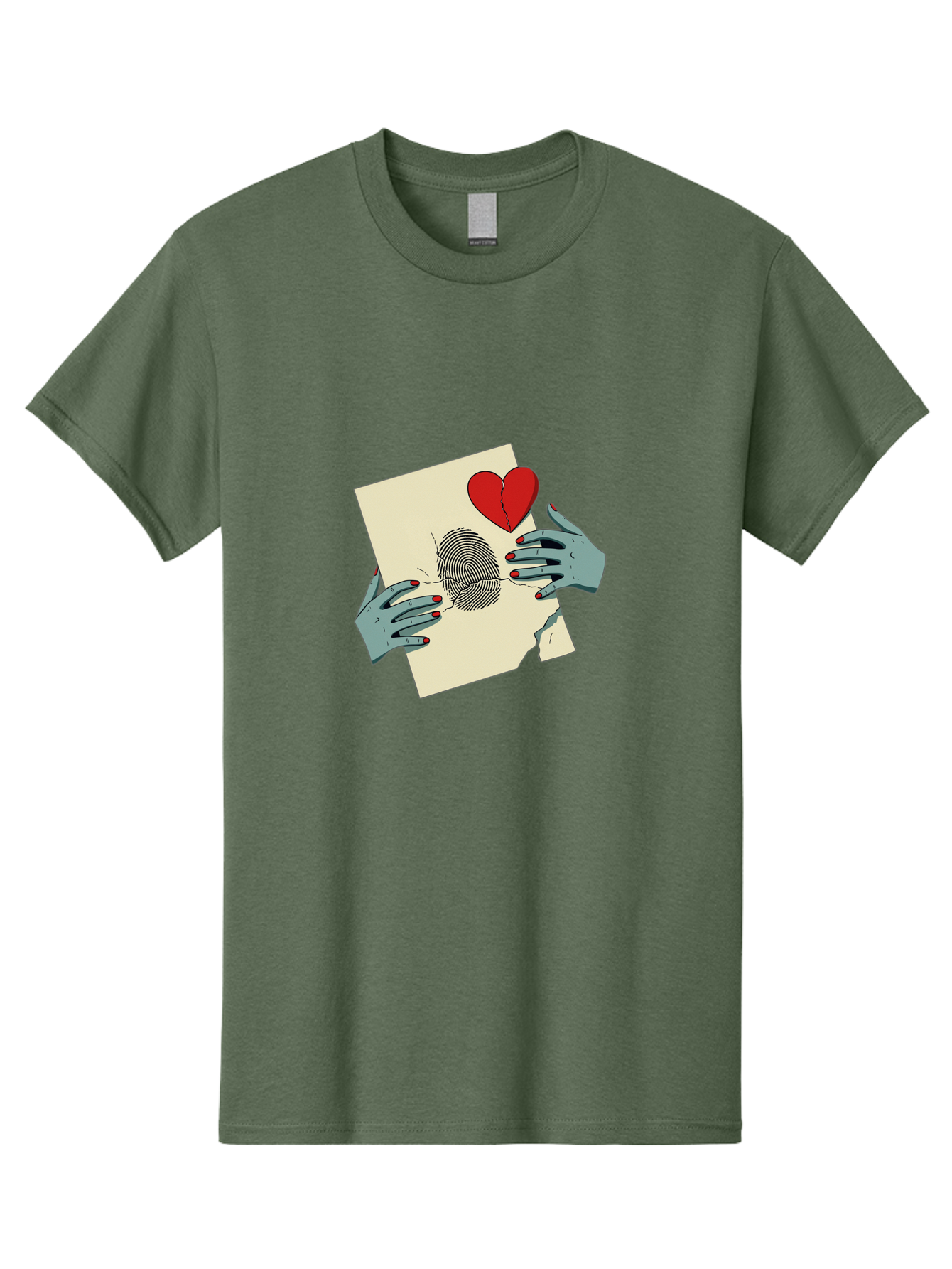 Broken-Heart-Fingerprint Men'S Graphic Tee, 100% Cotton, Comfortable Casual Summer Wear, Machine Washable, Vintage Camera, Old Camera, Antique Camera, Black Camera, Classic Photography, Photography Equipment, Nostalgic Device, Film Camera, Bal880