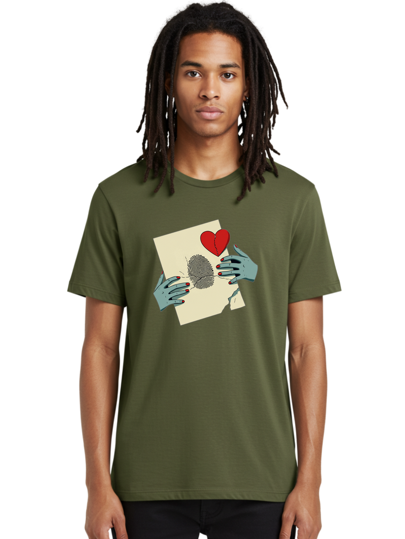 Broken-Heart-Fingerprint Men'S Graphic Tee, 100% Cotton, Comfortable Casual Summer Wear, Machine Washable, Vintage Camera, Old Camera, Antique Camera, Black Camera, Classic Photography, Photography Equipment, Nostalgic Device, Film Camera, Bal880