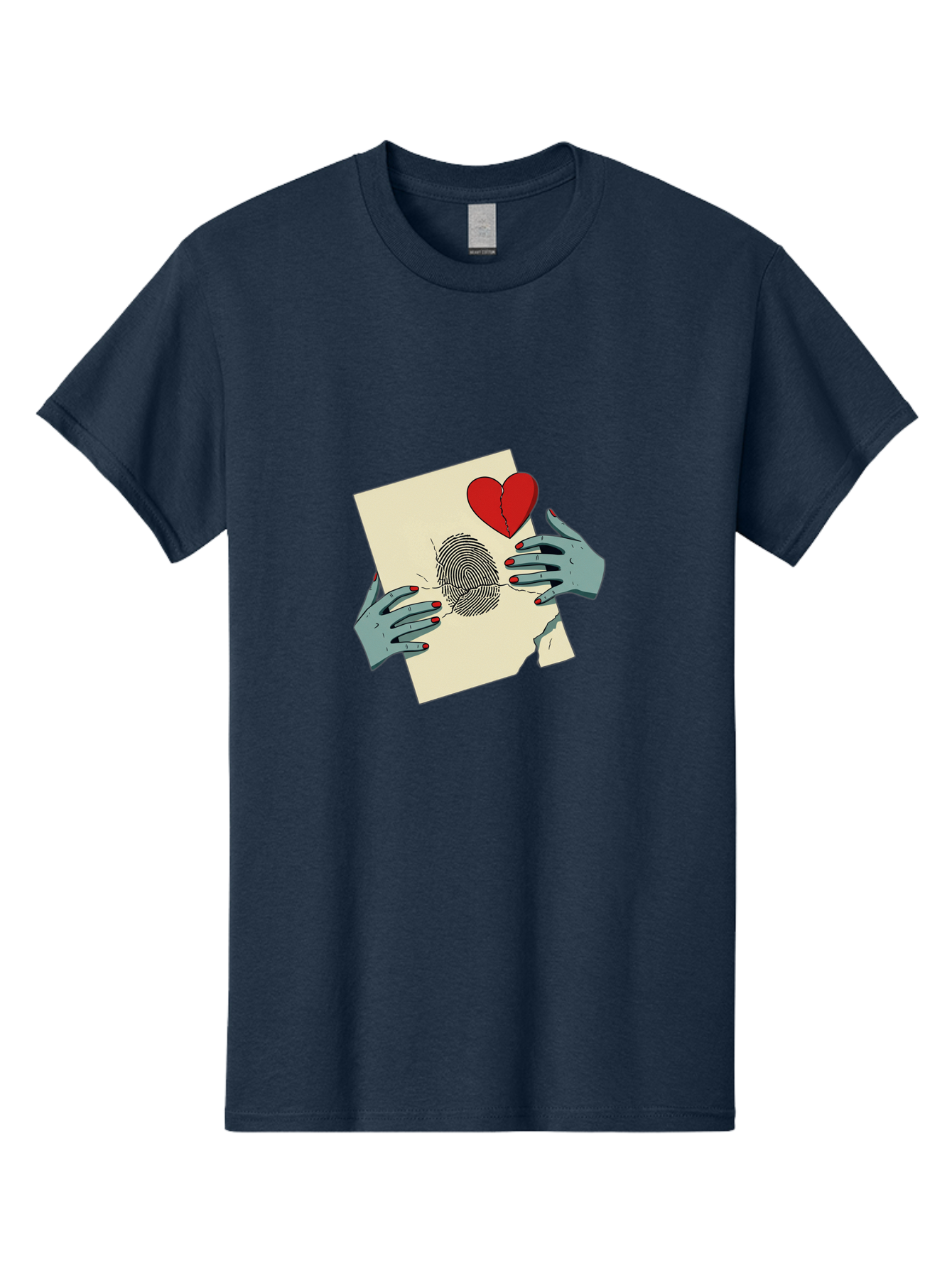 Broken-Heart-Fingerprint Men'S Graphic Tee, 100% Cotton, Comfortable Casual Summer Wear, Machine Washable, Vintage Camera, Old Camera, Antique Camera, Black Camera, Classic Photography, Photography Equipment, Nostalgic Device, Film Camera, Bal880