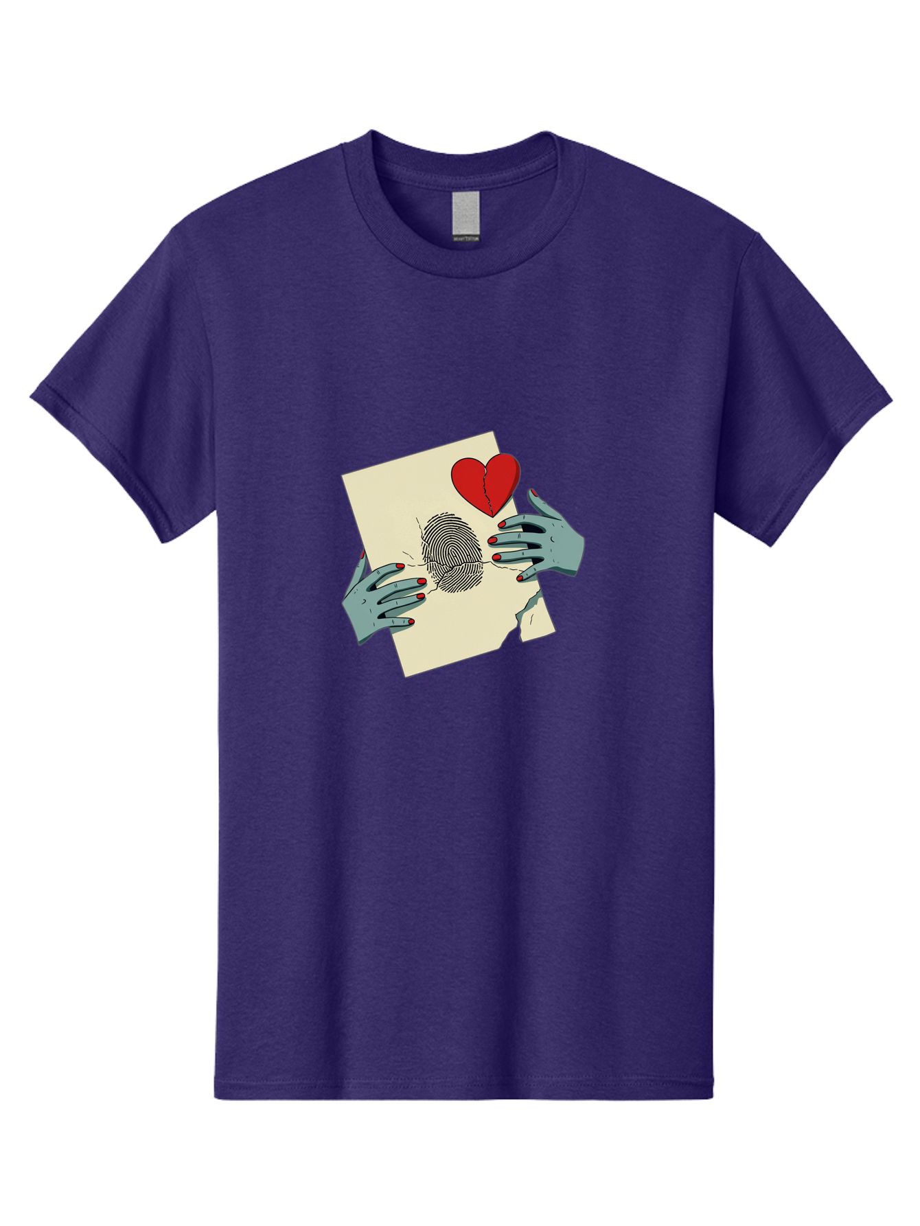 Broken-Heart-Fingerprint Men'S Graphic Tee, 100% Cotton, Comfortable Casual Summer Wear, Machine Washable, Vintage Camera, Old Camera, Antique Camera, Black Camera, Classic Photography, Photography Equipment, Nostalgic Device, Film Camera, Bal880