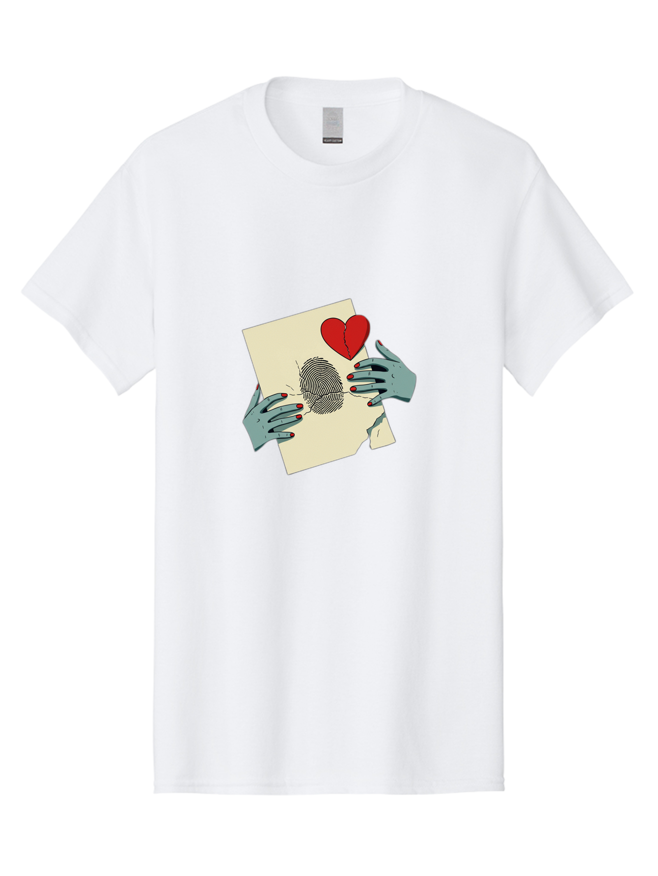 Broken-Heart-Fingerprint Men'S Graphic Tee, 100% Cotton, Comfortable Casual Summer Wear, Machine Washable, Vintage Camera, Old Camera, Antique Camera, Black Camera, Classic Photography, Photography Equipment, Nostalgic Device, Film Camera, Bal880