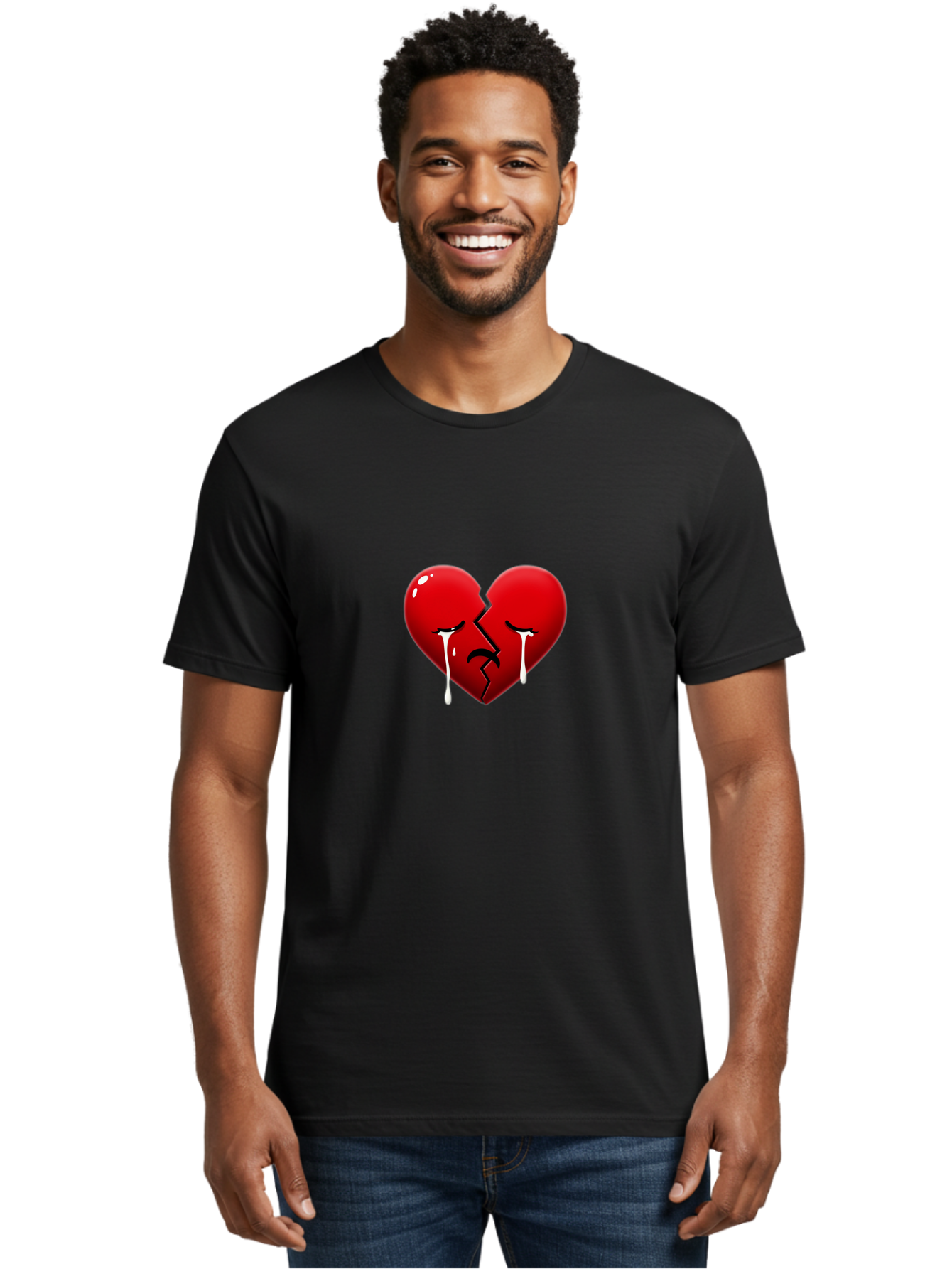 Broken-Red-Heart Men'S Graphic Tee, 100% Cotton, Comfortable Casual Summer Wear, Machine Washable, Vintage Camera, Old Camera, Antique Camera, Black Camera, Classic Photography, Photography Equipment, Nostalgic Device, Film Camera, Camera Art Bal881