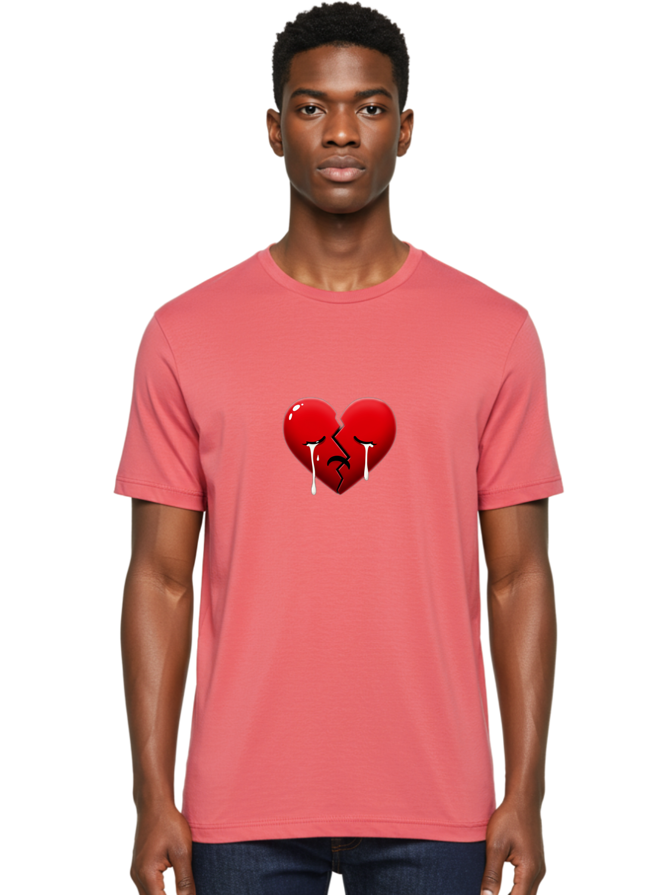 Broken-Red-Heart Men'S Graphic Tee, 100% Cotton, Comfortable Casual Summer Wear, Machine Washable, Vintage Camera, Old Camera, Antique Camera, Black Camera, Classic Photography, Photography Equipment, Nostalgic Device, Film Camera, Camera Art Bal881