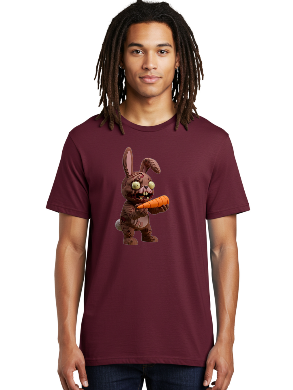 Brown-Wooden-Rabbit Men'S Graphic Tee, 100% Cotton, Comfortable Casual Summer Wear, Machine Washable, Vintage Camera, Old Camera, Antique Camera, Black Camera, Classic Photography, Photography Equipment, Nostalgic Device, Film Camera, Bal883