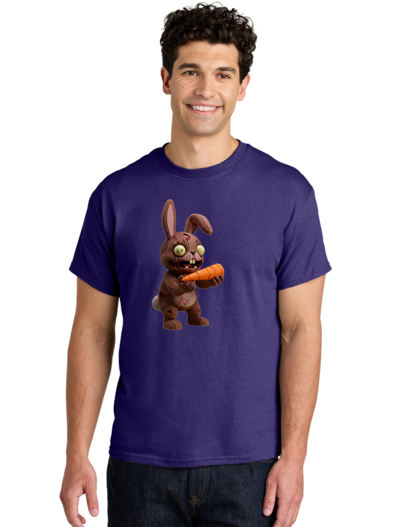 Brown-Wooden-Rabbit Men'S Graphic Tee, 100% Cotton, Comfortable Casual Summer Wear, Machine Washable, Vintage Camera, Old Camera, Antique Camera, Black Camera, Classic Photography, Photography Equipment, Nostalgic Device, Film Camera, Bal883
