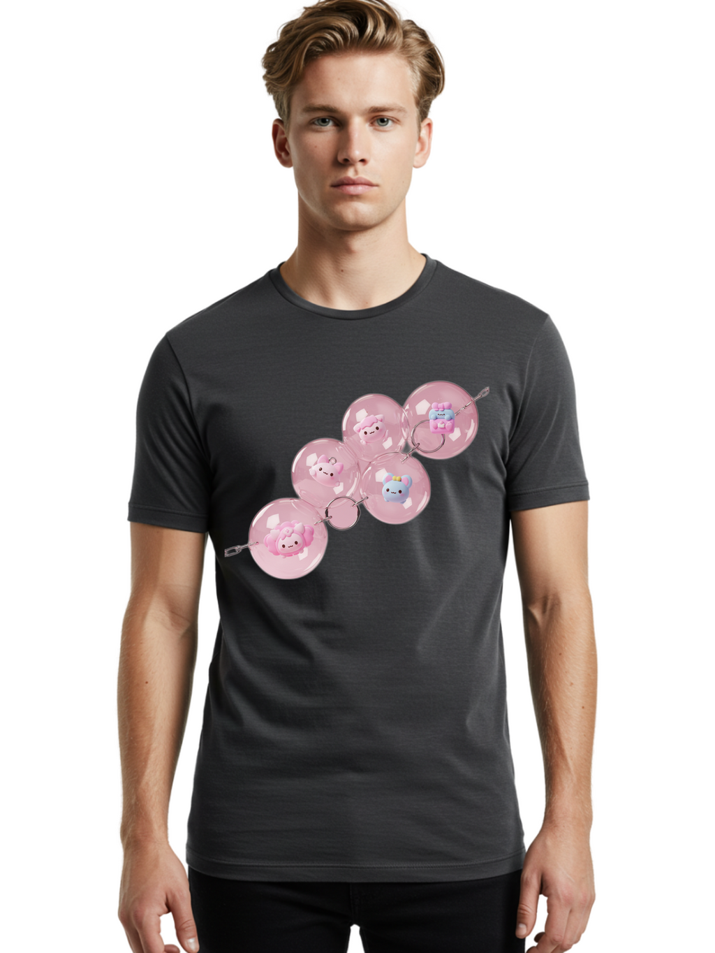 Bt21-Keychains Men'S Graphic Tee, 100% Cotton, Comfortable Casual Summer Wear, Machine Washable, Vintage Camera, Old Camera, Antique Camera, Black Camera, Classic Photography, Photography Equipment, Nostalgic Device, Film Camera, Camera Art Bal885