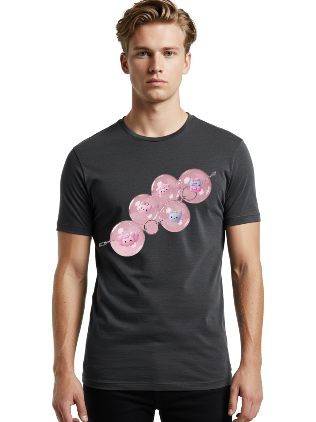 Bt21-Keychains Men'S Graphic Tee, 100% Cotton, Comfortable Casual Summer Wear, Machine Washable, Vintage Camera, Old Camera, Antique Camera, Black Camera, Classic Photography, Photography Equipment, Nostalgic Device, Film Camera, Camera Art Bal885