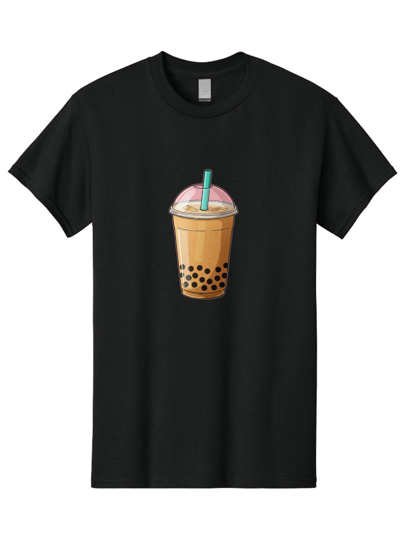 Bubble-Milk-Tea-1 Men'S Graphic Tee, 100% Cotton, Comfortable Casual Summer Wear, Machine Washable, Vintage Camera, Old Camera, Antique Camera, Black Camera, Classic Photography, Photography Equipment, Nostalgic Device, Film Camera, Camera Art Bal886