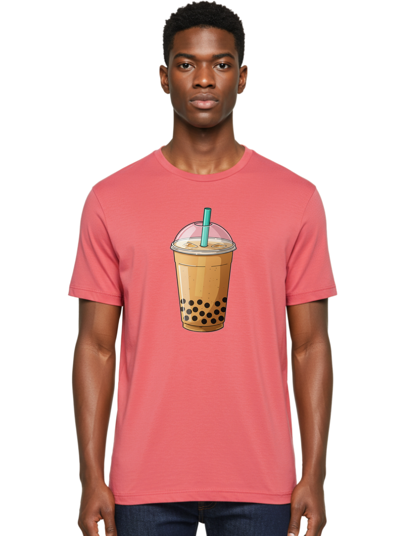 Bubble-Milk-Tea-1 Men'S Graphic Tee, 100% Cotton, Comfortable Casual Summer Wear, Machine Washable, Vintage Camera, Old Camera, Antique Camera, Black Camera, Classic Photography, Photography Equipment, Nostalgic Device, Film Camera, Camera Art Bal886