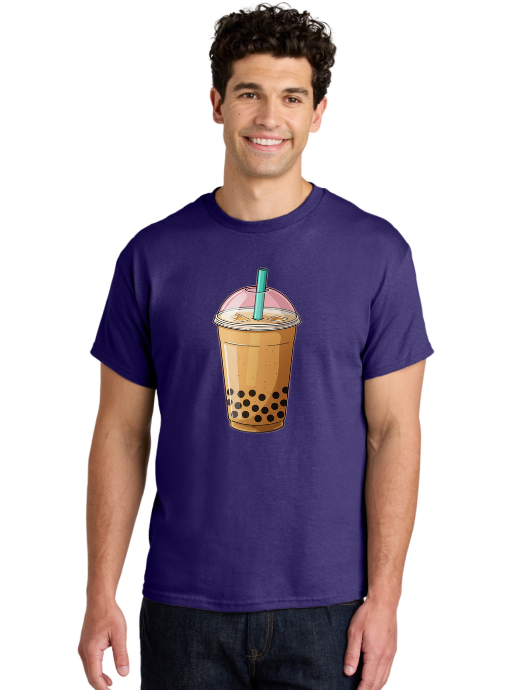 Bubble-Milk-Tea-1 Men'S Graphic Tee, 100% Cotton, Comfortable Casual Summer Wear, Machine Washable, Vintage Camera, Old Camera, Antique Camera, Black Camera, Classic Photography, Photography Equipment, Nostalgic Device, Film Camera, Camera Art Bal886
