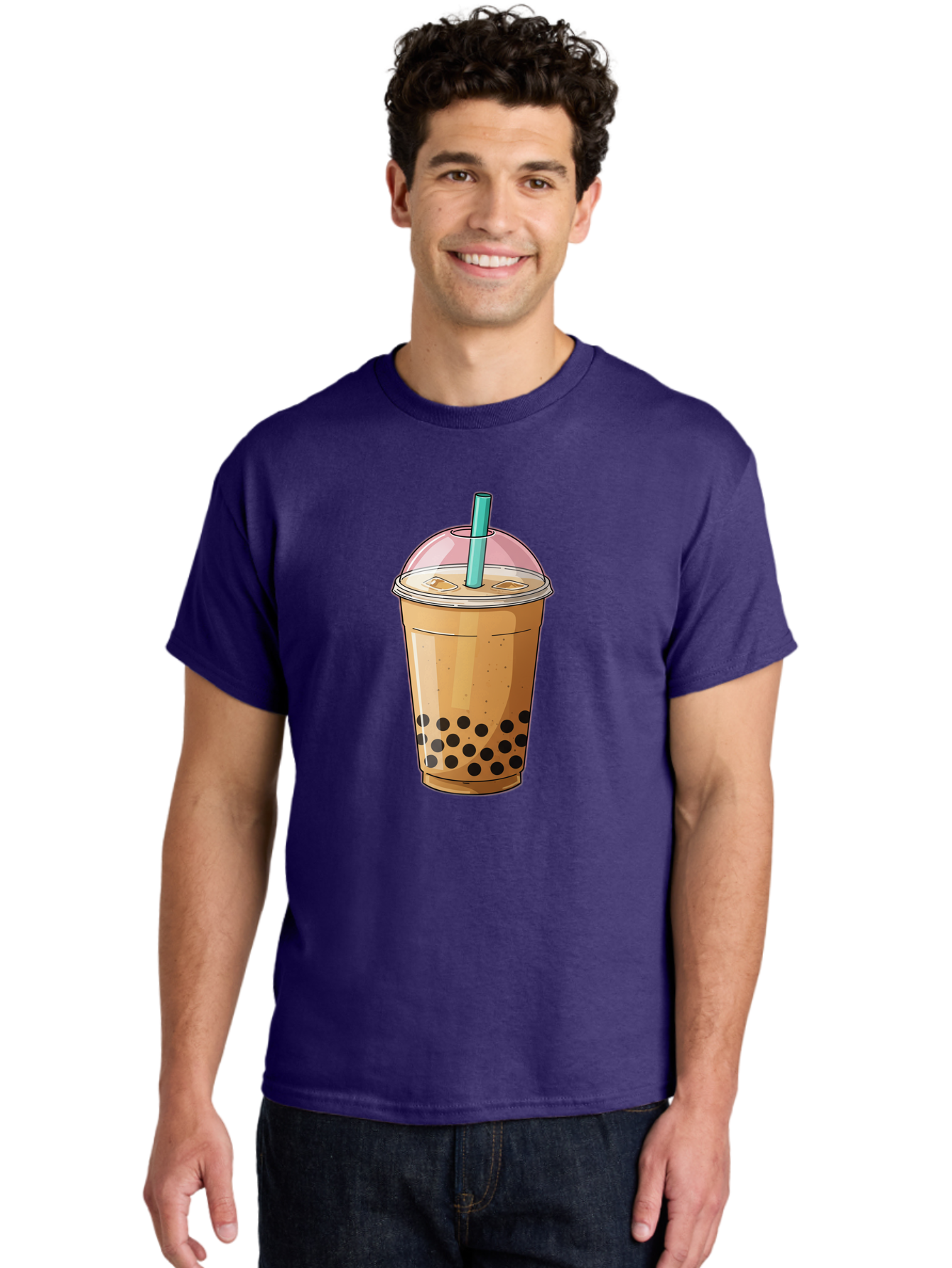 Bubble-Milk-Tea-1 Men'S Graphic Tee, 100% Cotton, Comfortable Casual Summer Wear, Machine Washable, Vintage Camera, Old Camera, Antique Camera, Black Camera, Classic Photography, Photography Equipment, Nostalgic Device, Film Camera, Camera Art Bal886