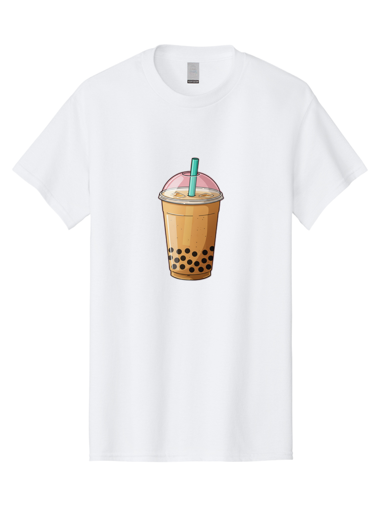 Bubble-Milk-Tea-1 Men'S Graphic Tee, 100% Cotton, Comfortable Casual Summer Wear, Machine Washable, Vintage Camera, Old Camera, Antique Camera, Black Camera, Classic Photography, Photography Equipment, Nostalgic Device, Film Camera, Camera Art Bal886
