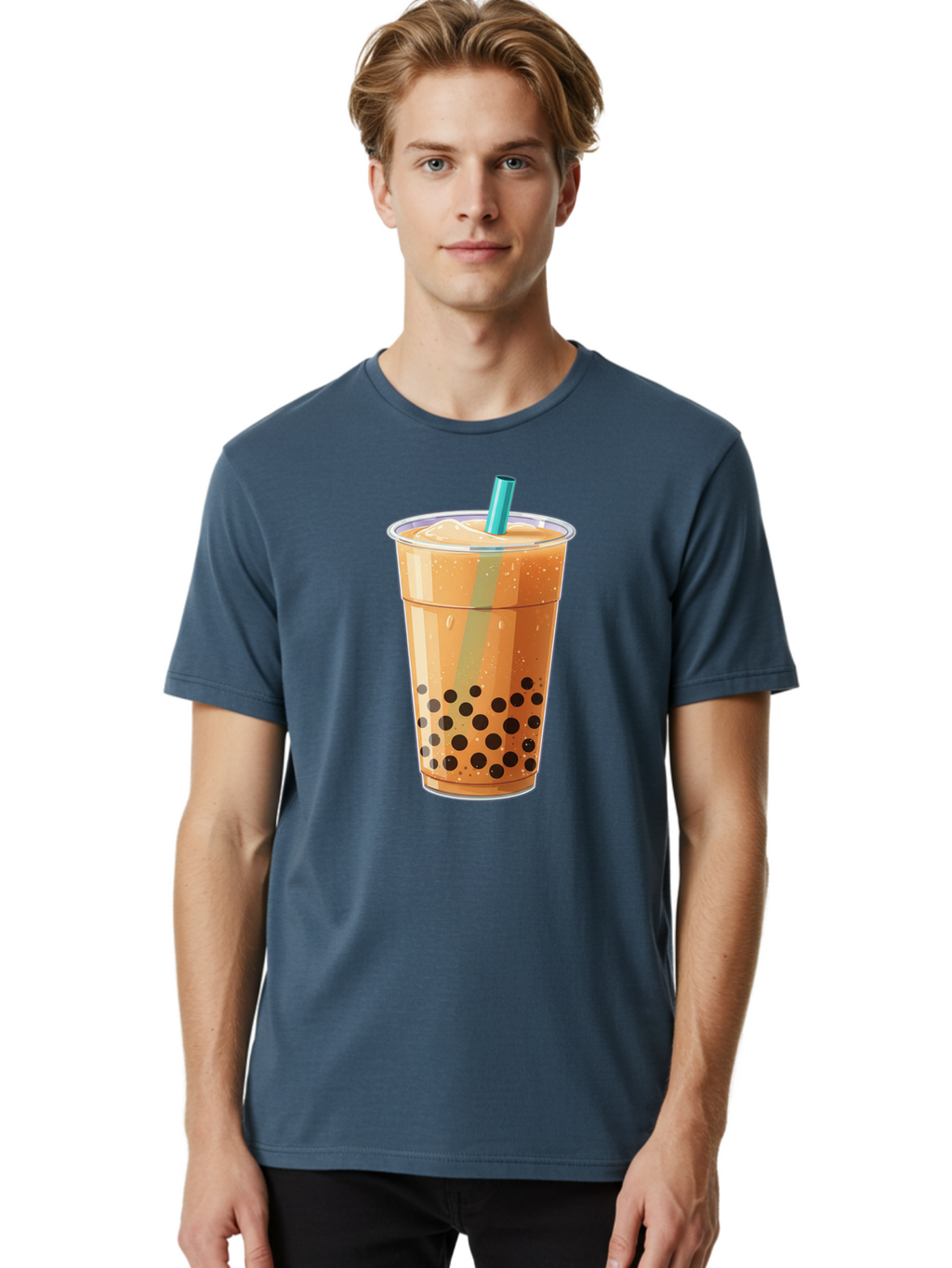 Bubble-Milk-Tea Men'S Graphic Tee, 100% Cotton, Comfortable Casual Summer Wear, Machine Washable, Vintage Camera, Old Camera, Antique Camera, Black Camera, Classic Photography, Photography Equipment, Nostalgic Device, Film Camera, Camera Art Bal887