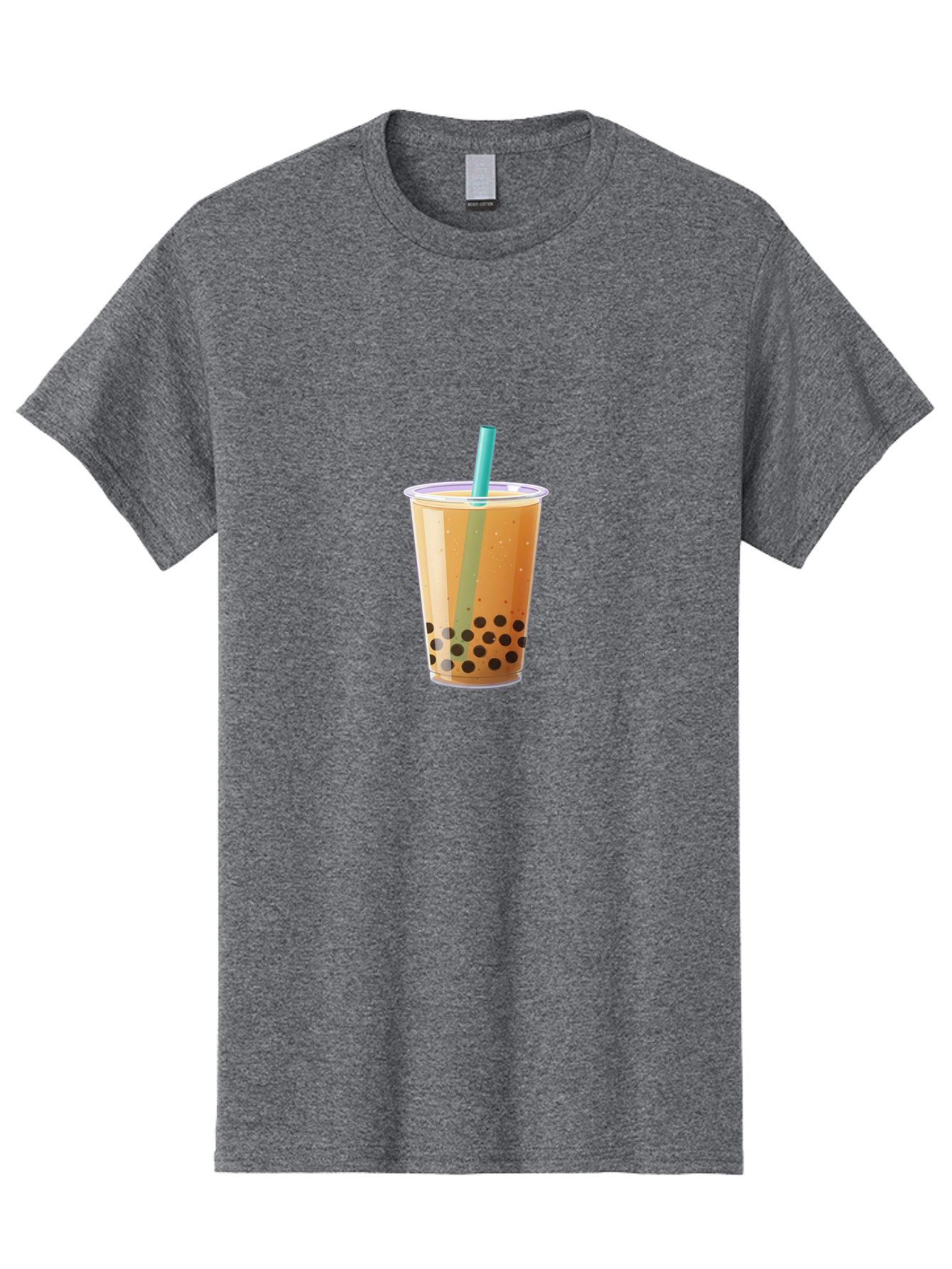 Bubble-Tea-1 Men'S Graphic Tee, 100% Cotton, Comfortable Casual Summer Wear, Machine Washable, Vintage Camera, Old Camera, Antique Camera, Black Camera, Classic Photography, Photography Equipment, Nostalgic Device, Film Camera, Camera Art Bal888