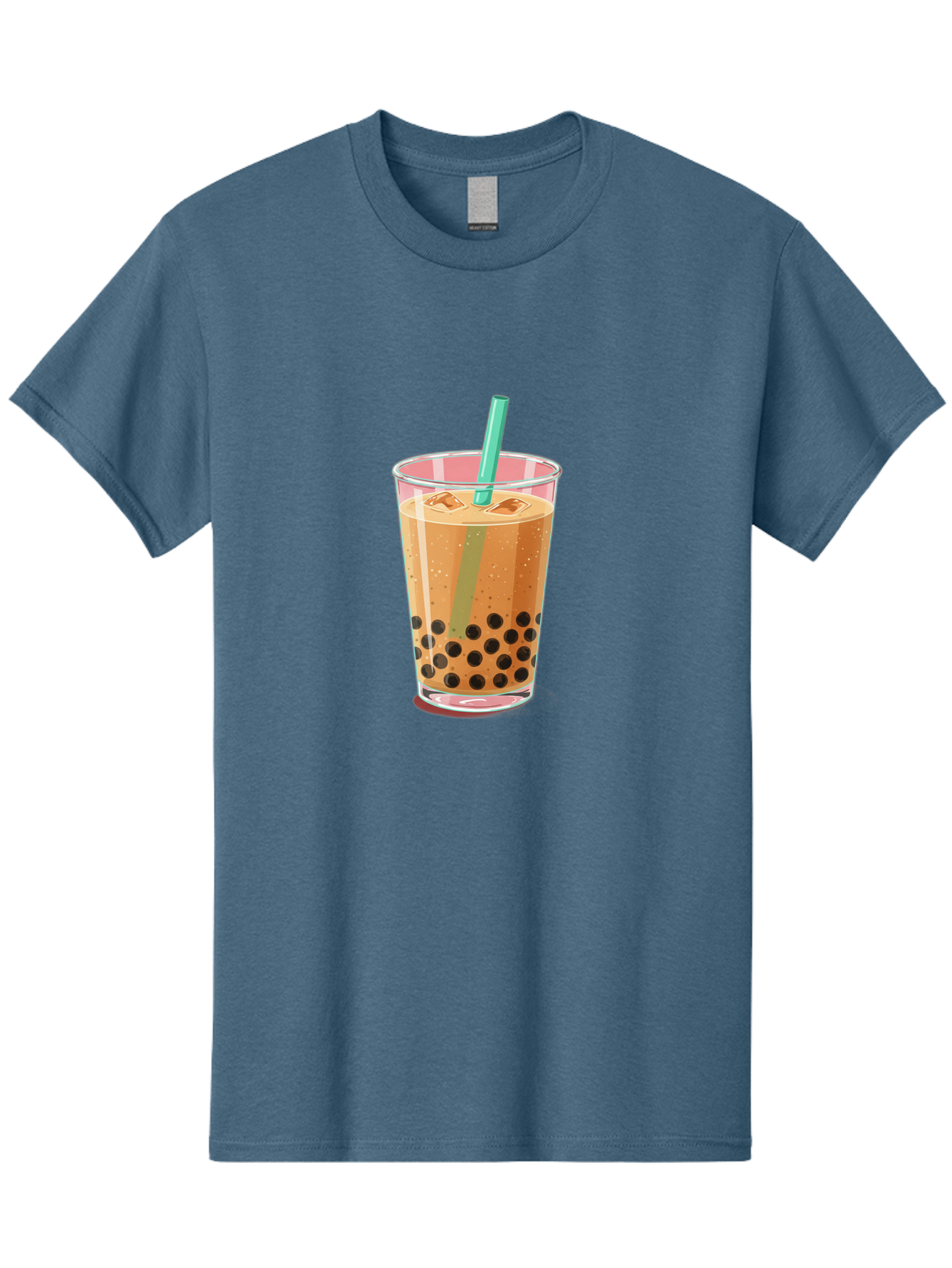 Bubble-Tea-2 Men'S Graphic Tee, 100% Cotton, Comfortable Casual Summer Wear, Machine Washable, Vintage Camera, Old Camera, Antique Camera, Black Camera, Classic Photography, Photography Equipment, Nostalgic Device, Film Camera, Camera Art Bal889