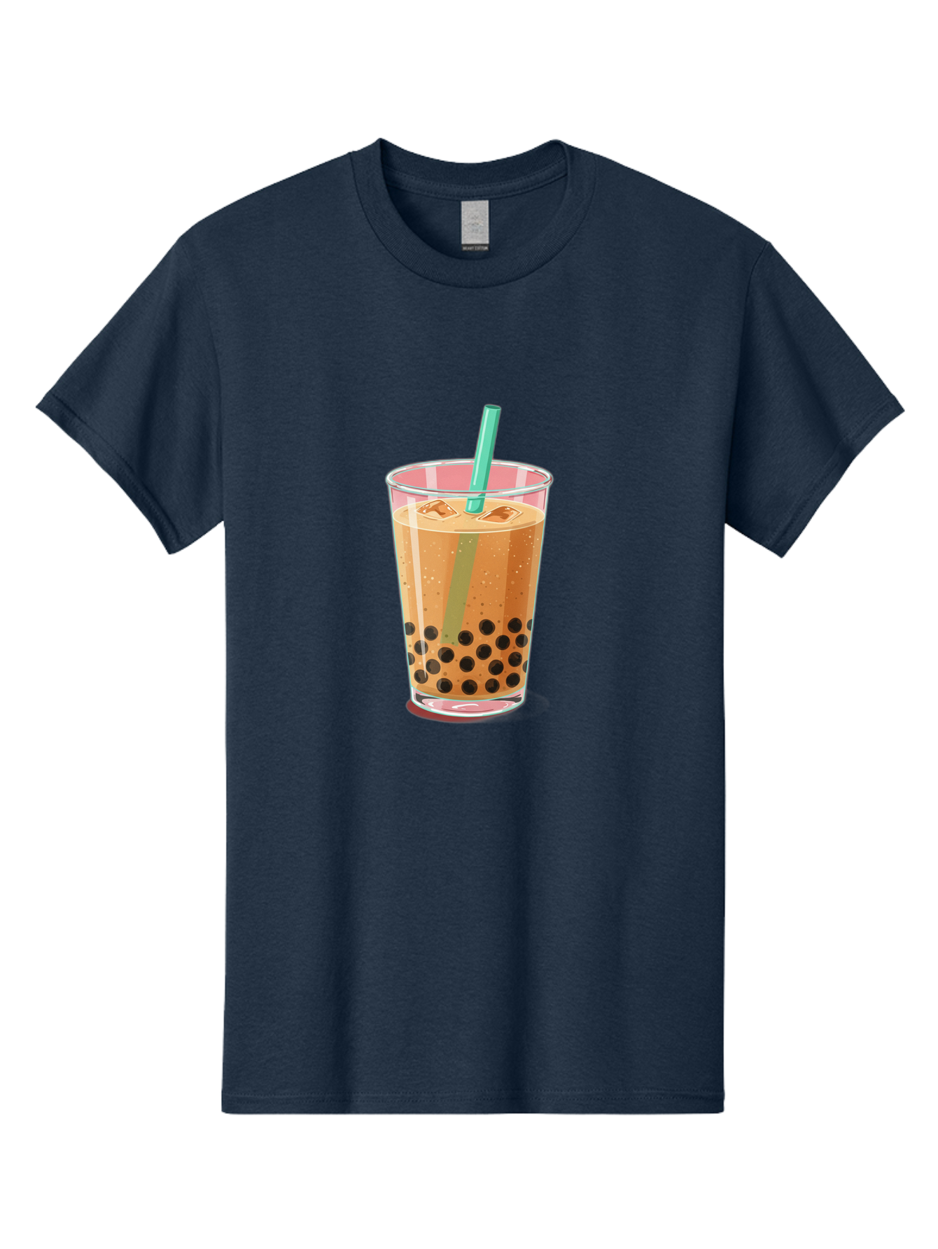 Bubble-Tea-2 Men'S Graphic Tee, 100% Cotton, Comfortable Casual Summer Wear, Machine Washable, Vintage Camera, Old Camera, Antique Camera, Black Camera, Classic Photography, Photography Equipment, Nostalgic Device, Film Camera, Camera Art Bal889