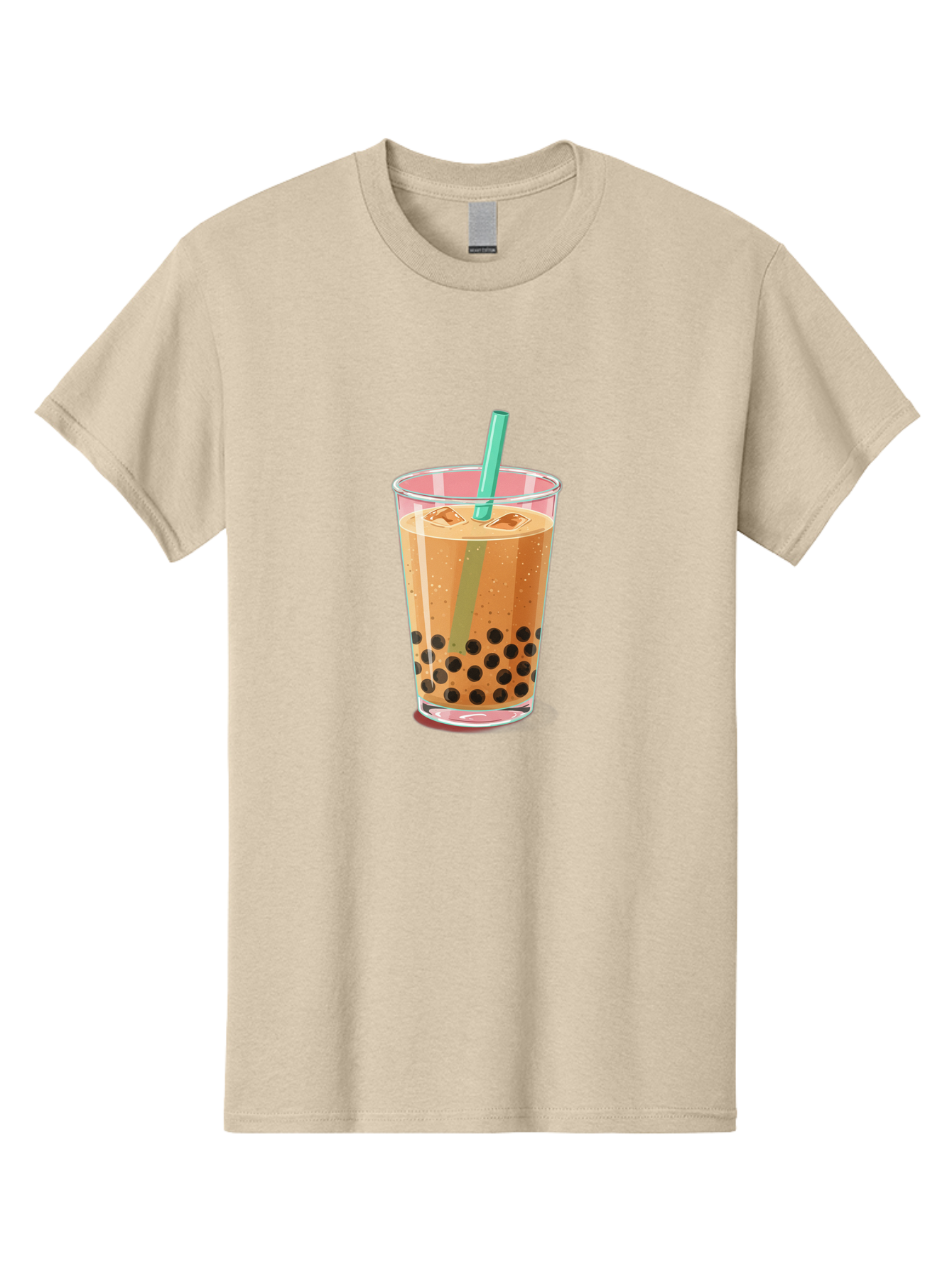 Bubble-Tea-2 Men'S Graphic Tee, 100% Cotton, Comfortable Casual Summer Wear, Machine Washable, Vintage Camera, Old Camera, Antique Camera, Black Camera, Classic Photography, Photography Equipment, Nostalgic Device, Film Camera, Camera Art Bal889