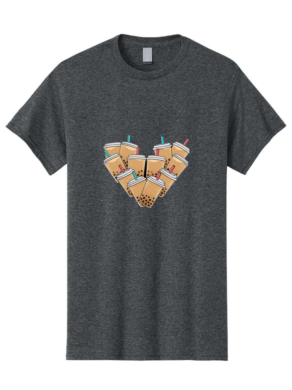 Bubble-Tea-3 Men'S Graphic Tee, 100% Cotton, Comfortable Casual Summer Wear, Machine Washable, Vintage Camera, Old Camera, Antique Camera, Black Camera, Classic Photography, Photography Equipment, Nostalgic Device, Film Camera, Camera Art Bal890