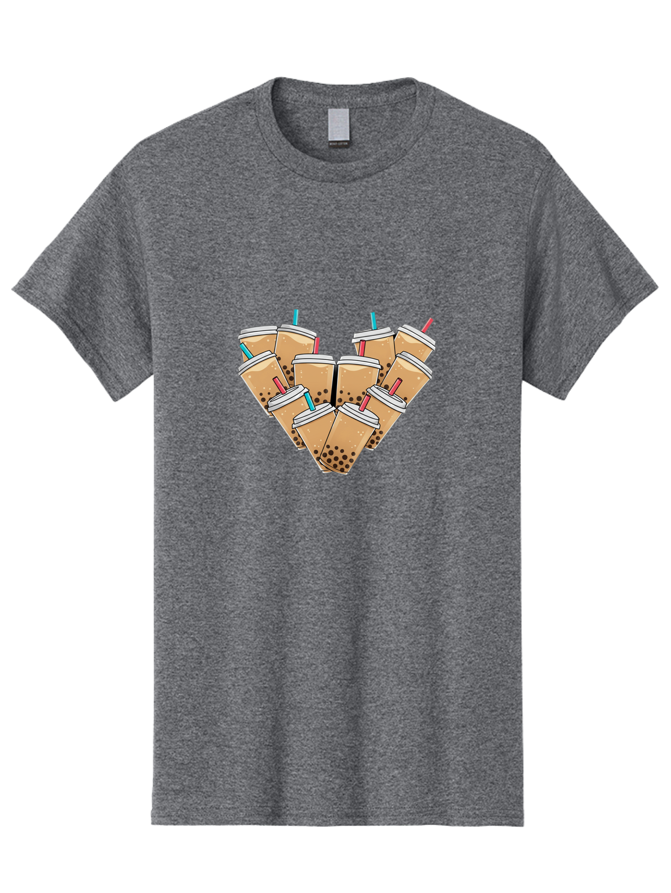 Bubble-Tea-3 Men'S Graphic Tee, 100% Cotton, Comfortable Casual Summer Wear, Machine Washable, Vintage Camera, Old Camera, Antique Camera, Black Camera, Classic Photography, Photography Equipment, Nostalgic Device, Film Camera, Camera Art Bal890