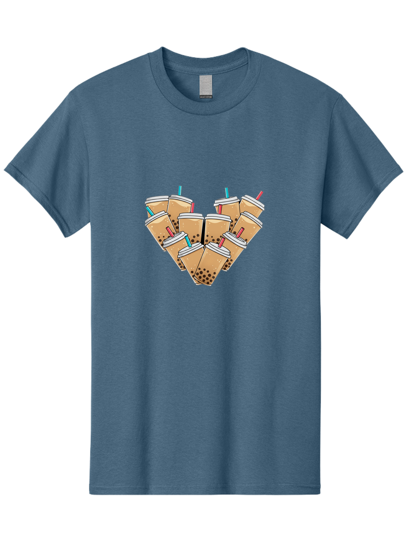 Bubble-Tea-3 Men'S Graphic Tee, 100% Cotton, Comfortable Casual Summer Wear, Machine Washable, Vintage Camera, Old Camera, Antique Camera, Black Camera, Classic Photography, Photography Equipment, Nostalgic Device, Film Camera, Camera Art Bal890