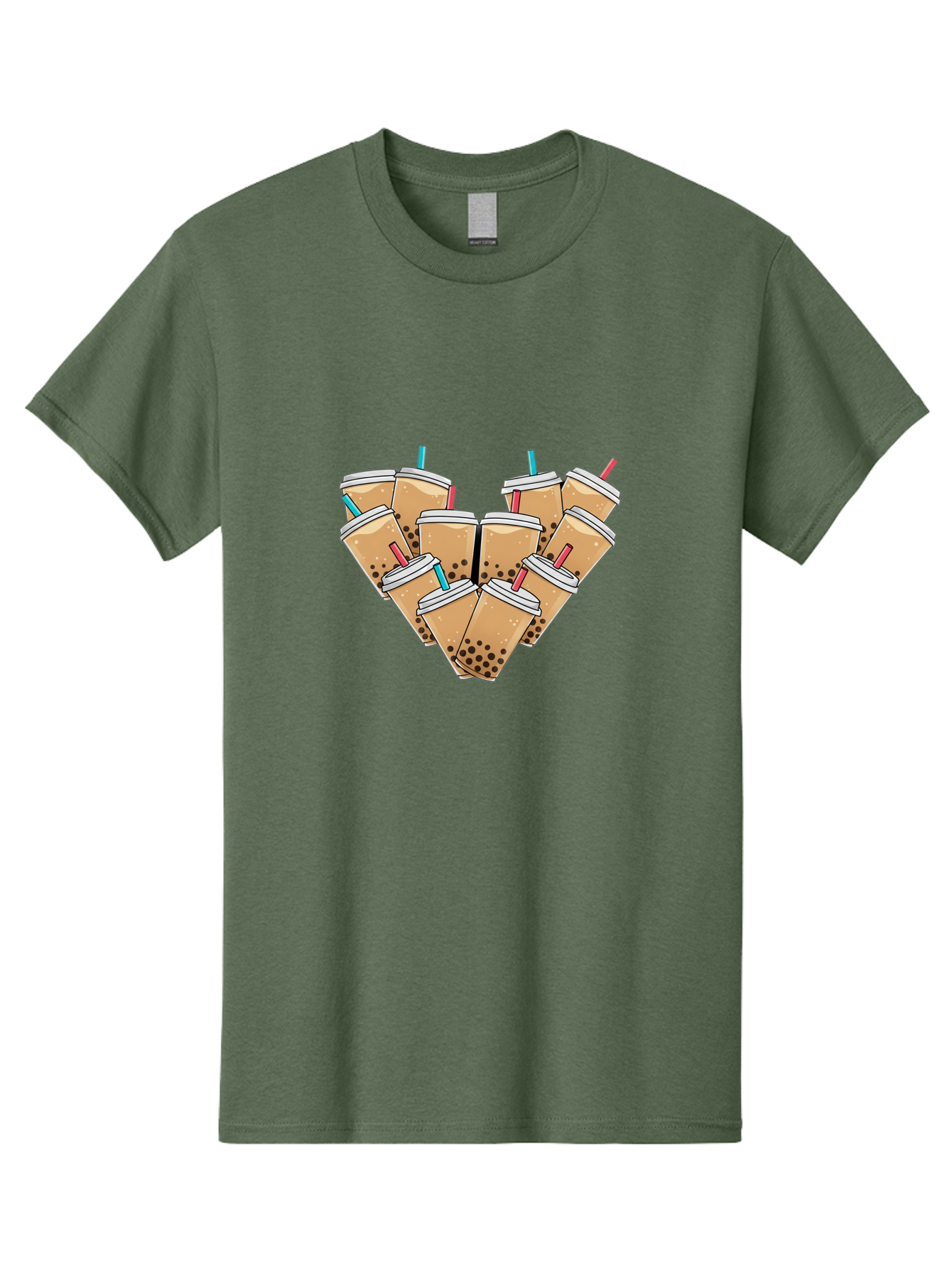 Bubble-Tea-3 Men'S Graphic Tee, 100% Cotton, Comfortable Casual Summer Wear, Machine Washable, Vintage Camera, Old Camera, Antique Camera, Black Camera, Classic Photography, Photography Equipment, Nostalgic Device, Film Camera, Camera Art Bal890