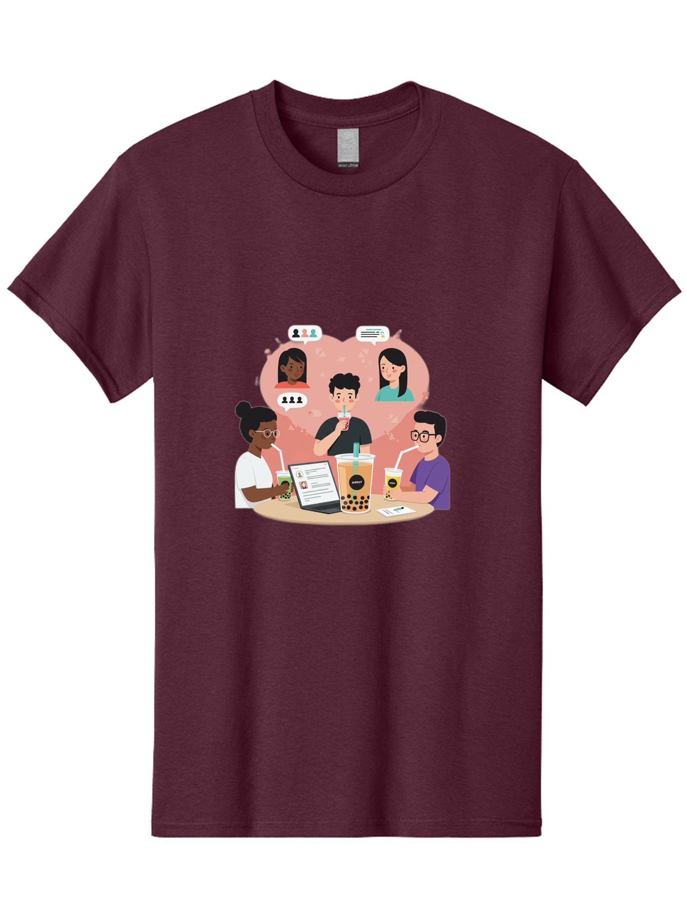 Bubble-Tea-Friends Men'S Graphic Tee, 100% Cotton, Comfortable Casual Summer Wear, Machine Washable, Vintage Camera, Old Camera, Antique Camera, Black Camera, Classic Photography, Photography Equipment, Nostalgic Device, Film Camera, Bal891