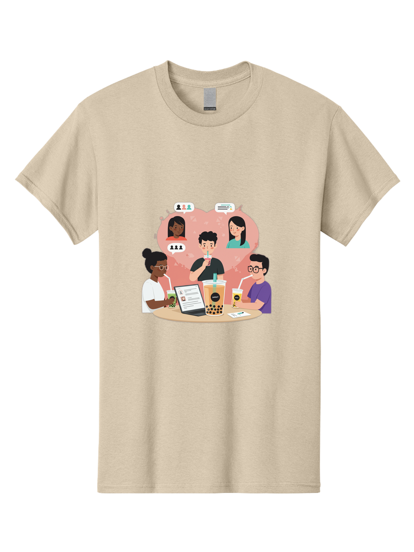 Bubble-Tea-Friends Men'S Graphic Tee, 100% Cotton, Comfortable Casual Summer Wear, Machine Washable, Vintage Camera, Old Camera, Antique Camera, Black Camera, Classic Photography, Photography Equipment, Nostalgic Device, Film Camera, Bal891
