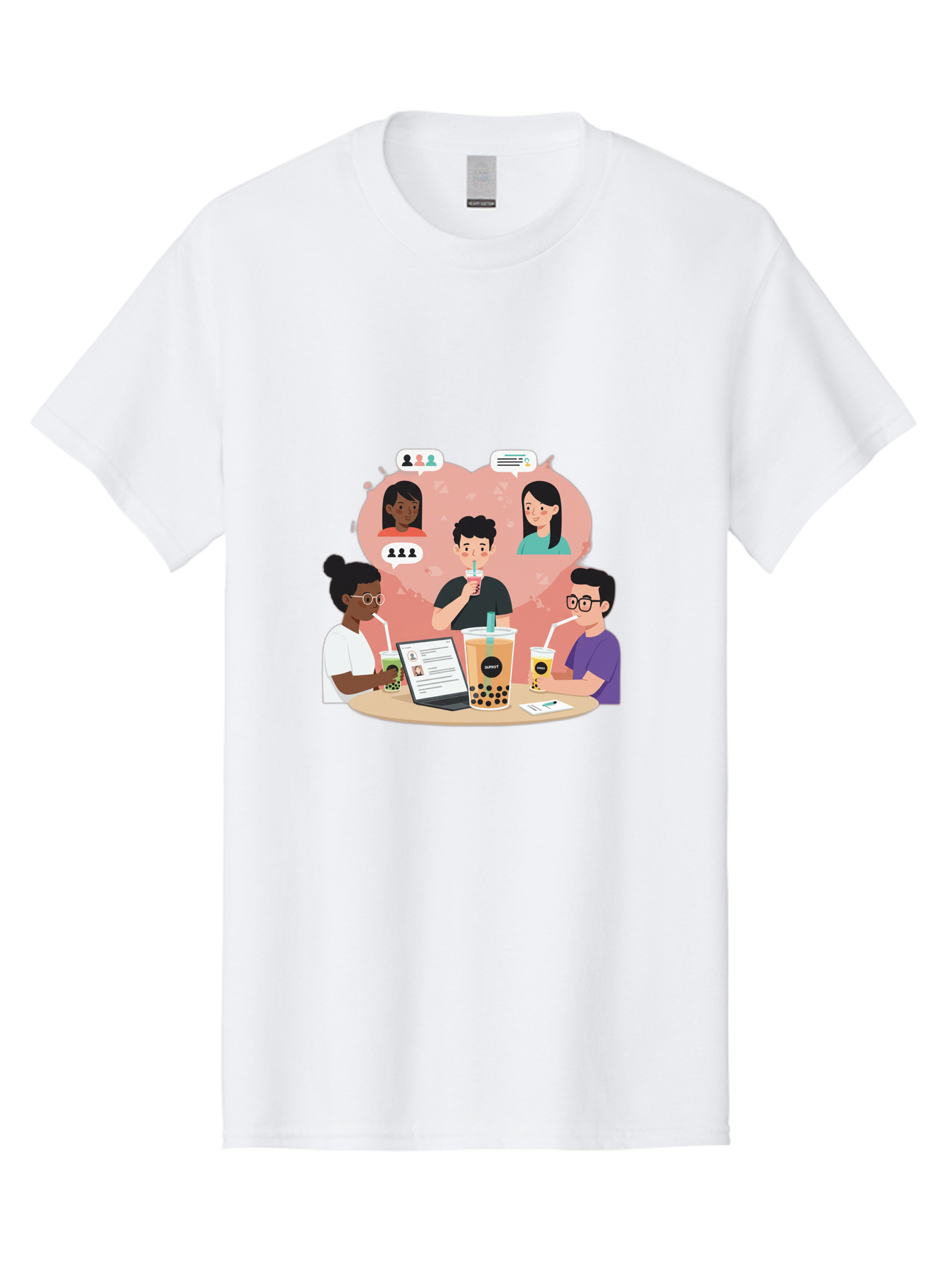 Bubble-Tea-Friends Men'S Graphic Tee, 100% Cotton, Comfortable Casual Summer Wear, Machine Washable, Vintage Camera, Old Camera, Antique Camera, Black Camera, Classic Photography, Photography Equipment, Nostalgic Device, Film Camera, Bal891