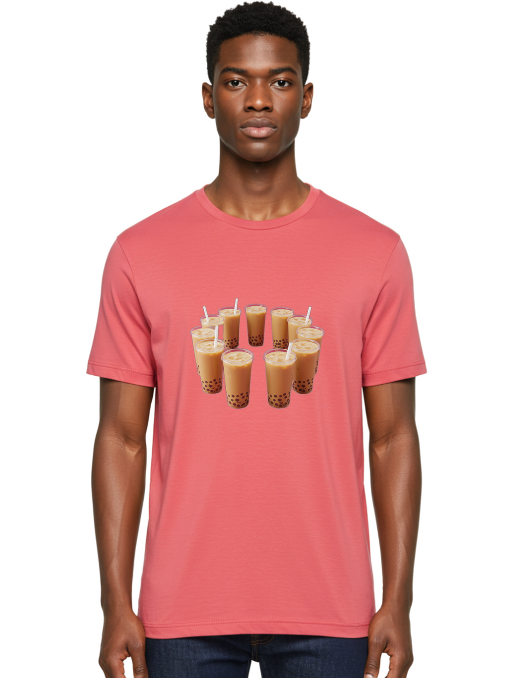 Bubble-Tea Men'S Graphic Tee, 100% Cotton, Comfortable Casual Summer Wear, Machine Washable, Vintage Camera, Old Camera, Antique Camera, Black Camera, Classic Photography, Photography Equipment, Nostalgic Device, Film Camera, Camera Art Bal892