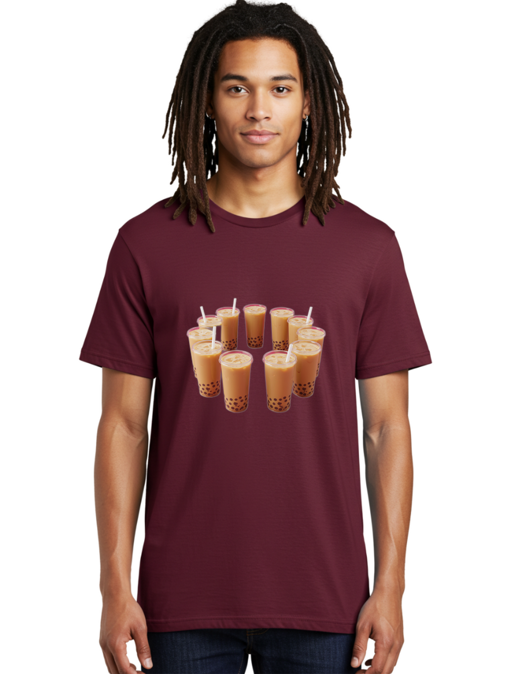 Bubble-Tea Men'S Graphic Tee, 100% Cotton, Comfortable Casual Summer Wear, Machine Washable, Vintage Camera, Old Camera, Antique Camera, Black Camera, Classic Photography, Photography Equipment, Nostalgic Device, Film Camera, Camera Art Bal892