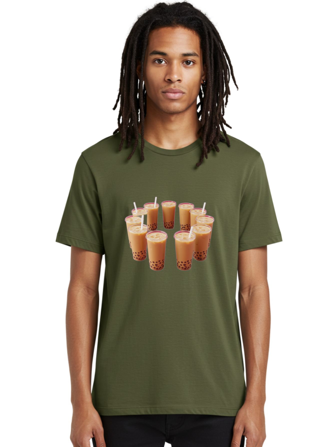 Bubble-Tea Men'S Graphic Tee, 100% Cotton, Comfortable Casual Summer Wear, Machine Washable, Vintage Camera, Old Camera, Antique Camera, Black Camera, Classic Photography, Photography Equipment, Nostalgic Device, Film Camera, Camera Art Bal892