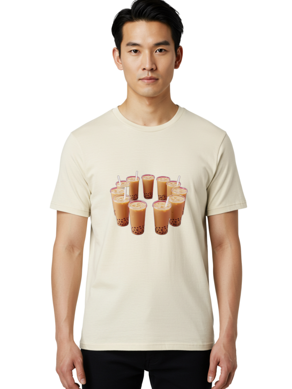 Bubble-Tea Men'S Graphic Tee, 100% Cotton, Comfortable Casual Summer Wear, Machine Washable, Vintage Camera, Old Camera, Antique Camera, Black Camera, Classic Photography, Photography Equipment, Nostalgic Device, Film Camera, Camera Art Bal892
